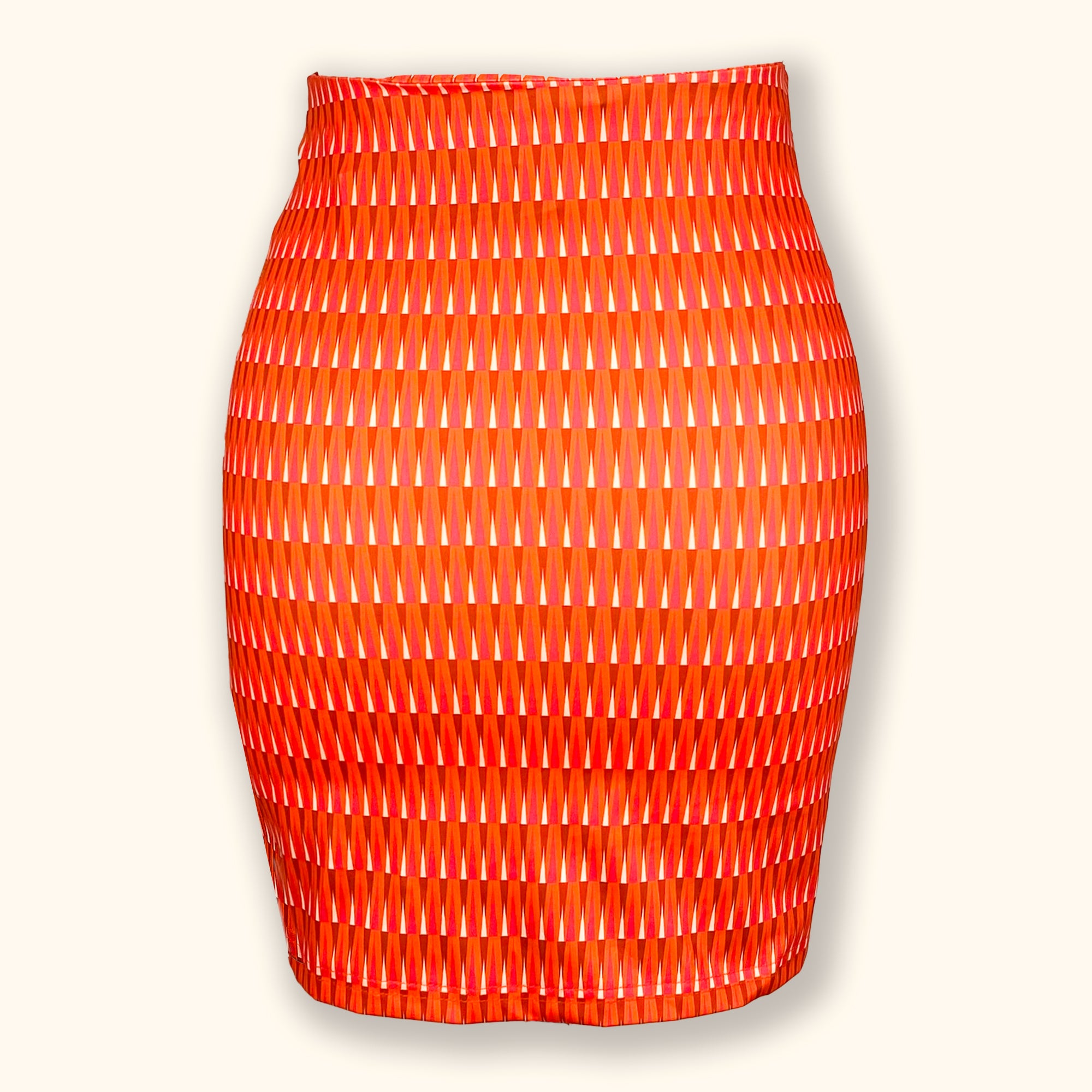 Murci Pink Aztec Bodycon Mini Skirt - Size 8 -  - Skirts