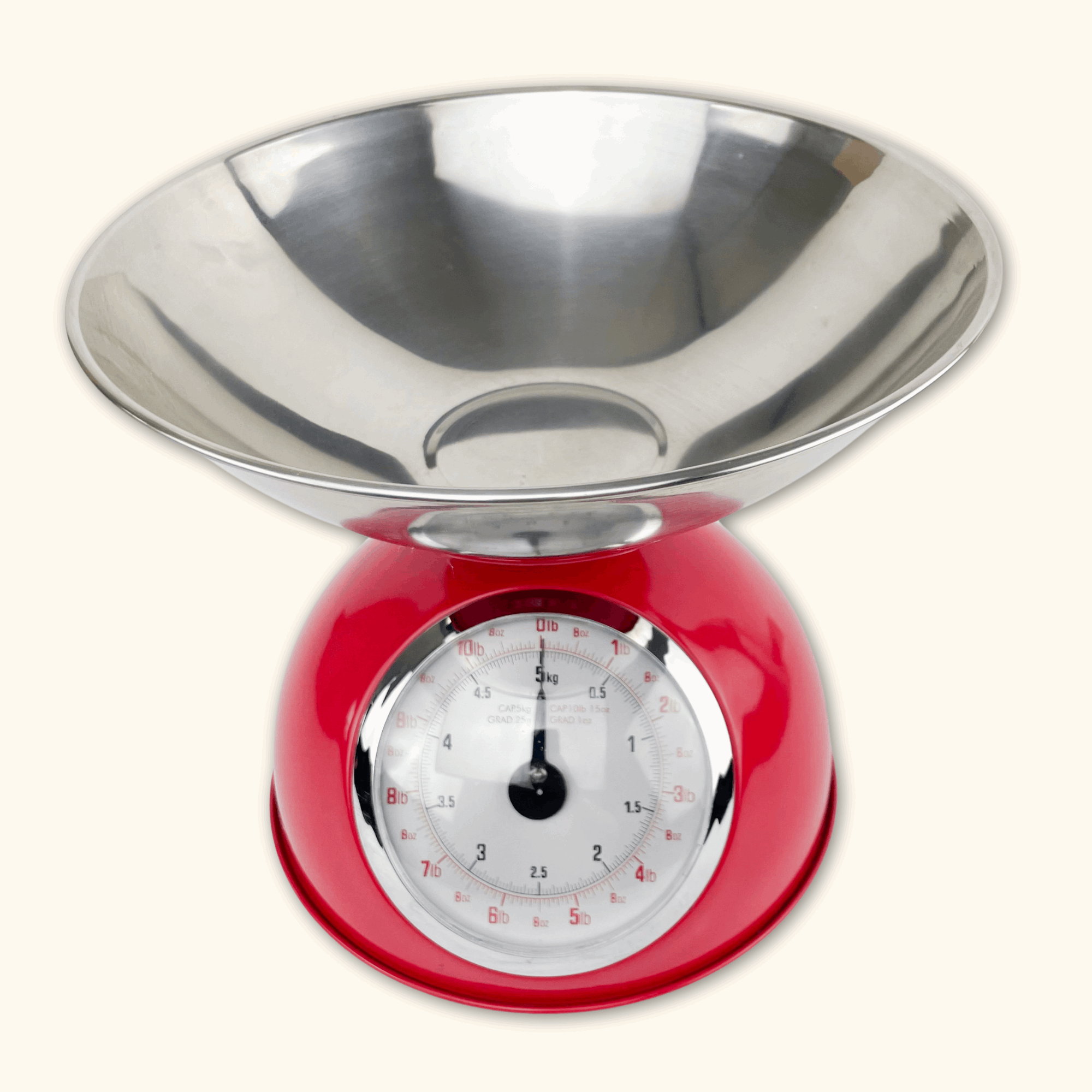Retro Hot Pink 5kg Kitchen Scales - - Kitchenware
