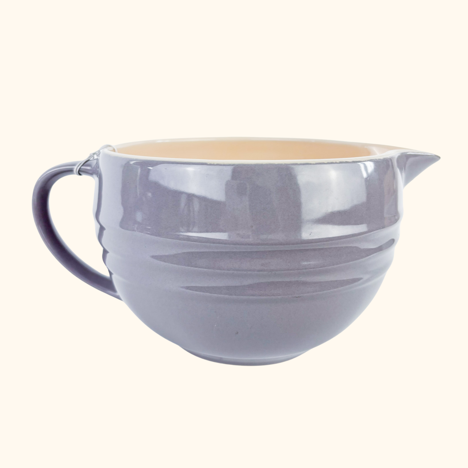 Le Creuset Stoneware Flint Grey Mixing Jug 2L - - Kitchenware