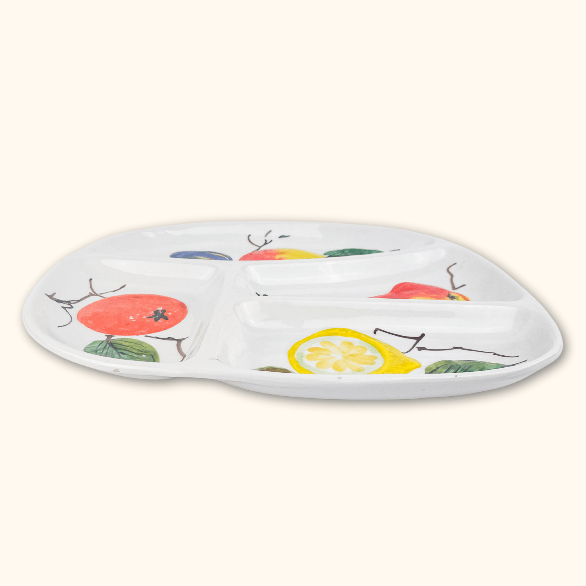 Italian Section Fruit Platter Sunshine Thrift