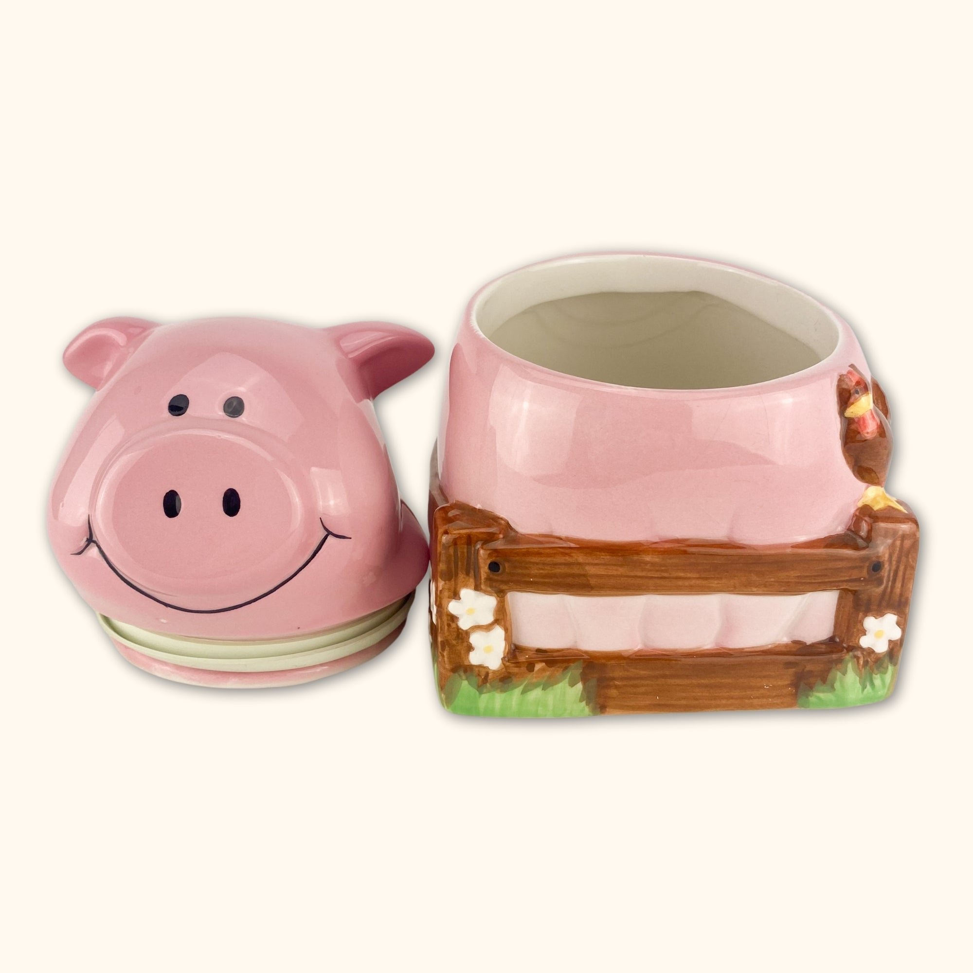 Novelty Pig Biscuit Jar - - Kitchenware