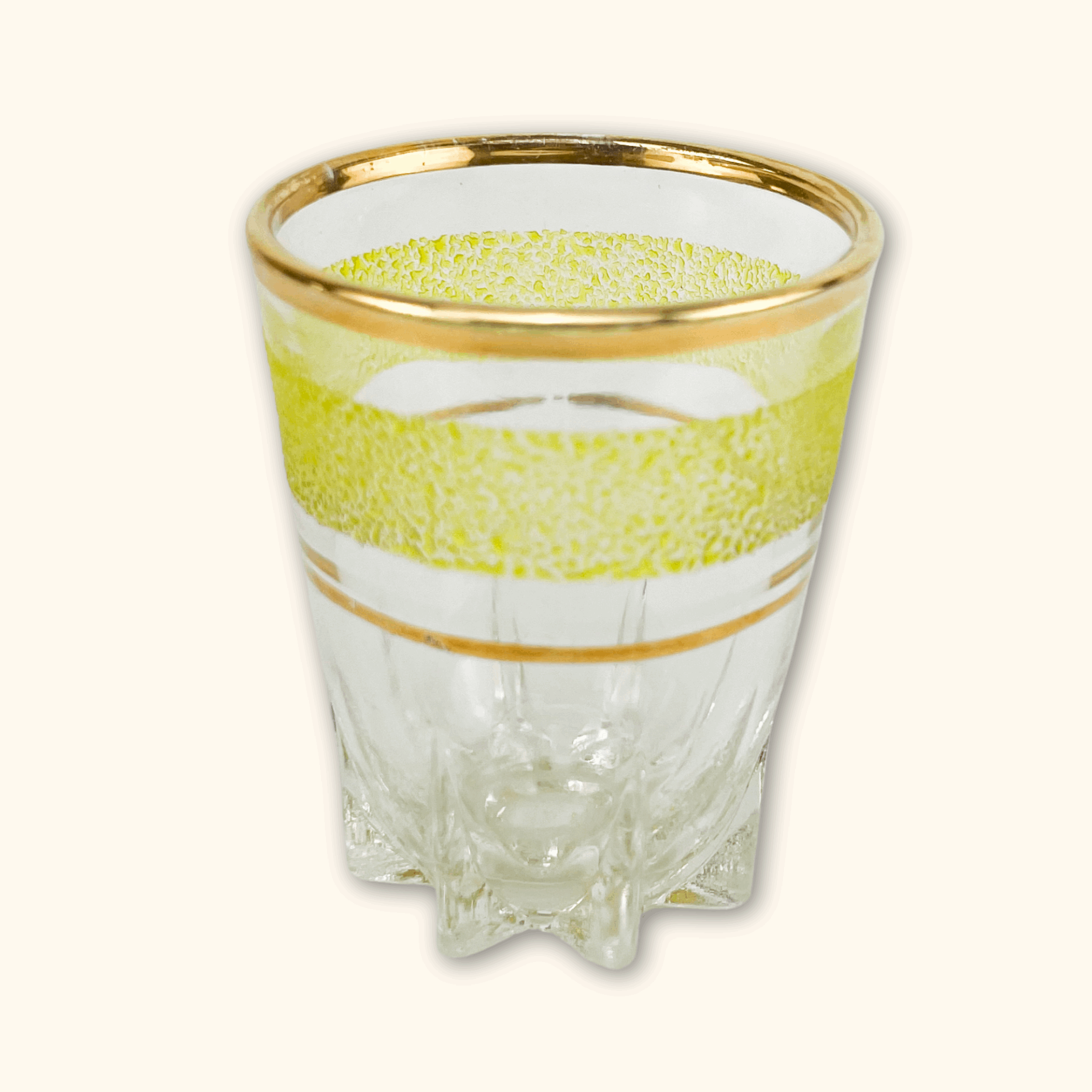 Frosted Colourful Shot Glasses - Set of 5 - - Glassware