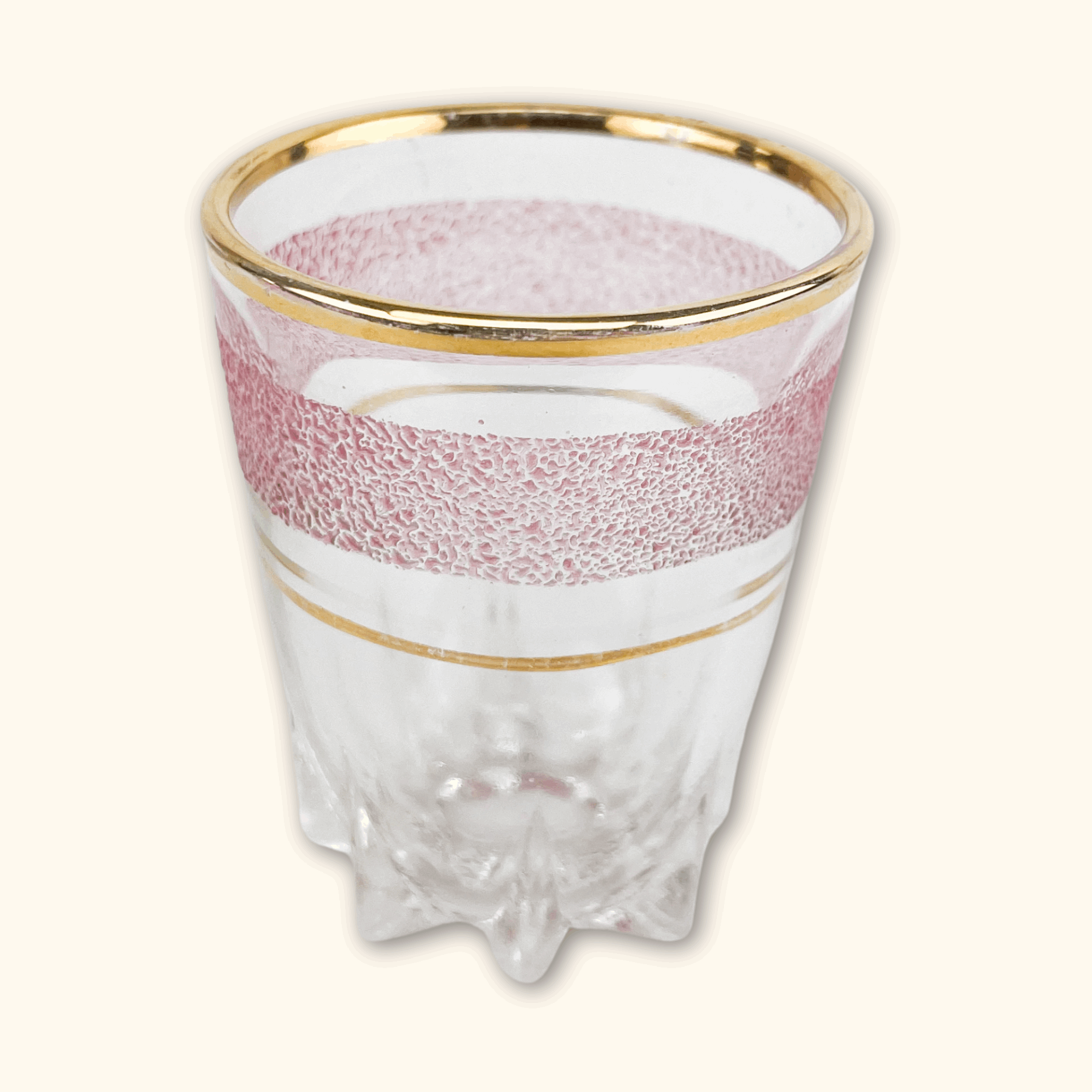 Frosted Colourful Shot Glasses - Set of 5 - - Glassware