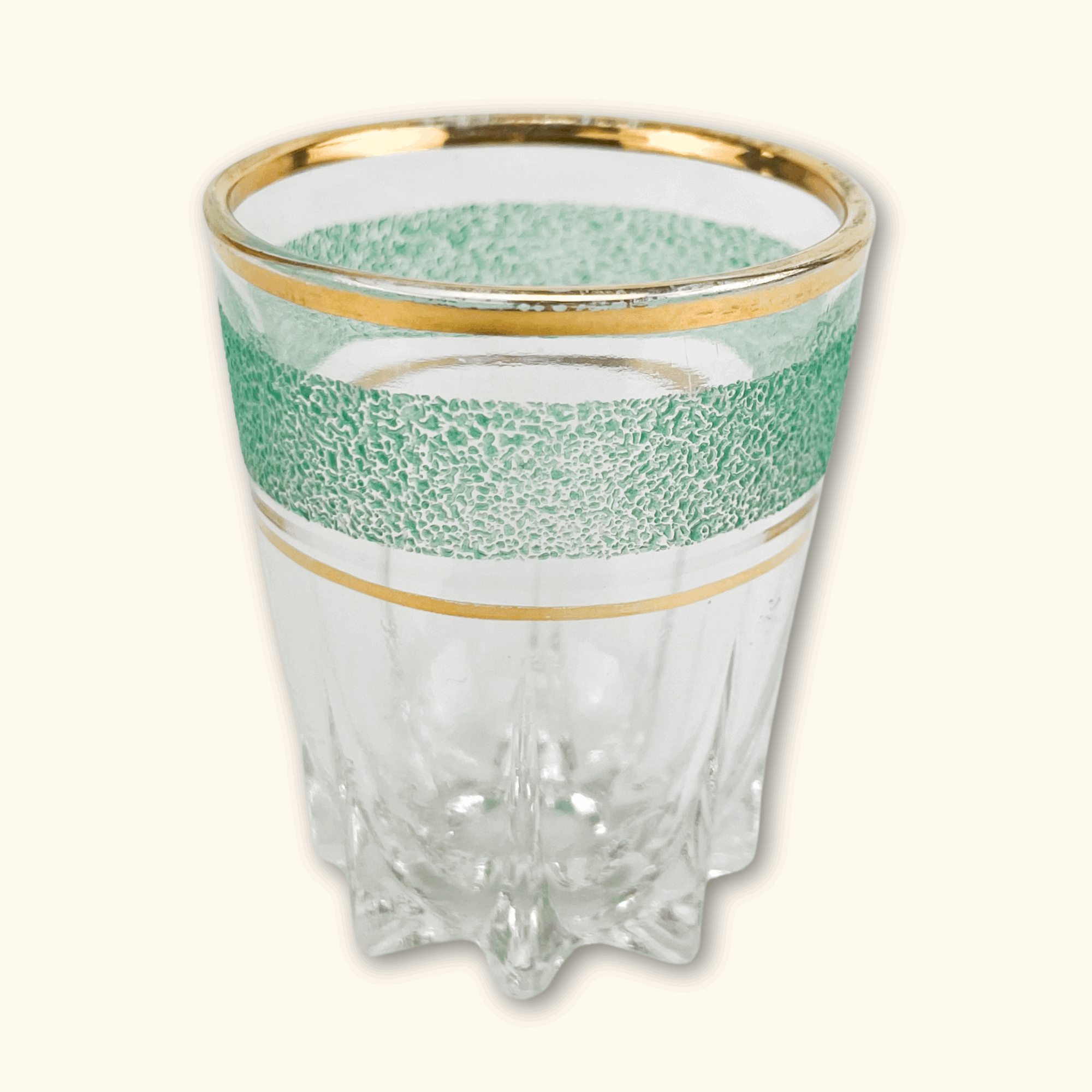 Frosted Colourful Shot Glasses - Set of 5 - - Glassware