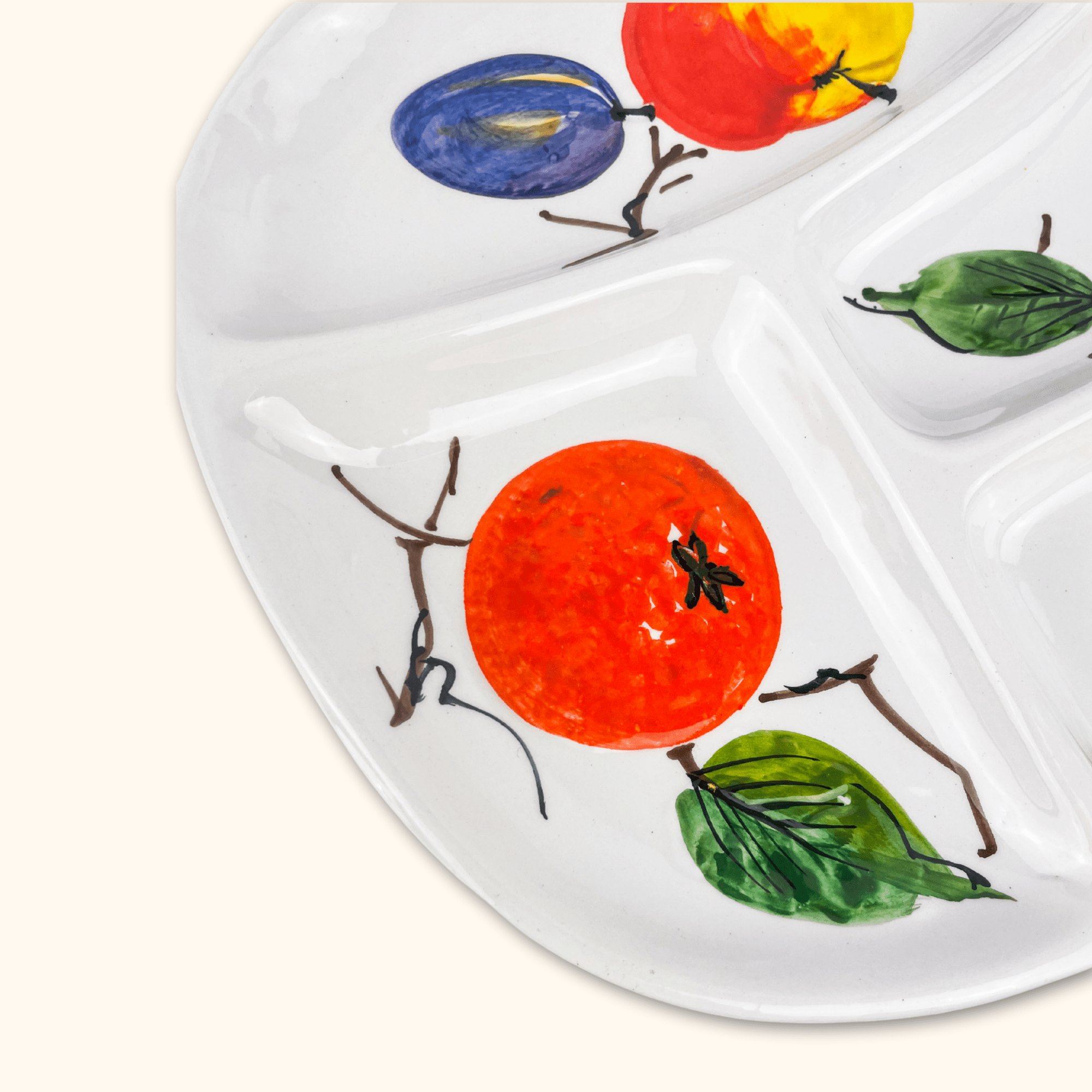 Italian Section Fruit Platter Sunshine Thrift