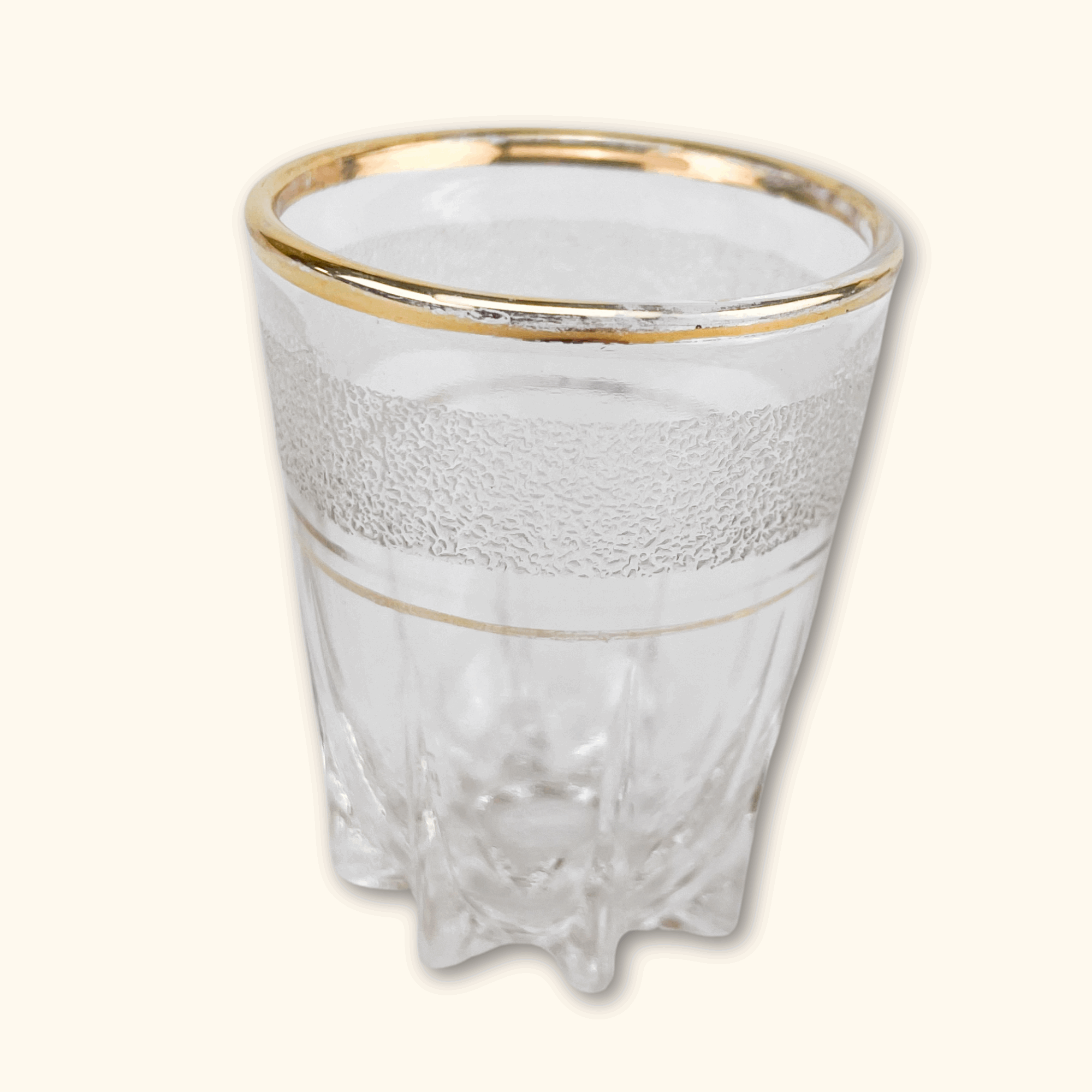 Frosted Colourful Shot Glasses - Set of 5 - - Glassware