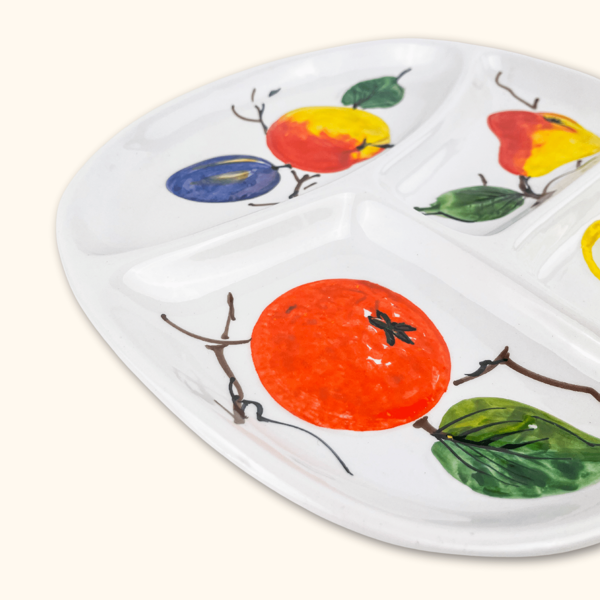 Italian Section Fruit Platter Sunshine Thrift