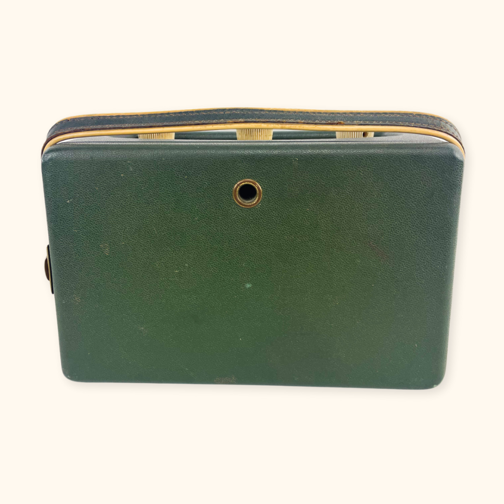 Roberts 1960s R200 Vintage Transistor Radio Green - - Decoration
