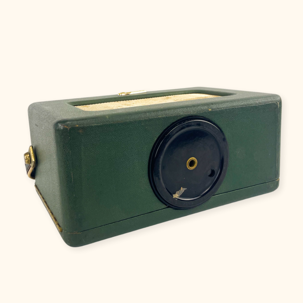 Roberts 1960s R200 Vintage Transistor Radio Green - - Decoration