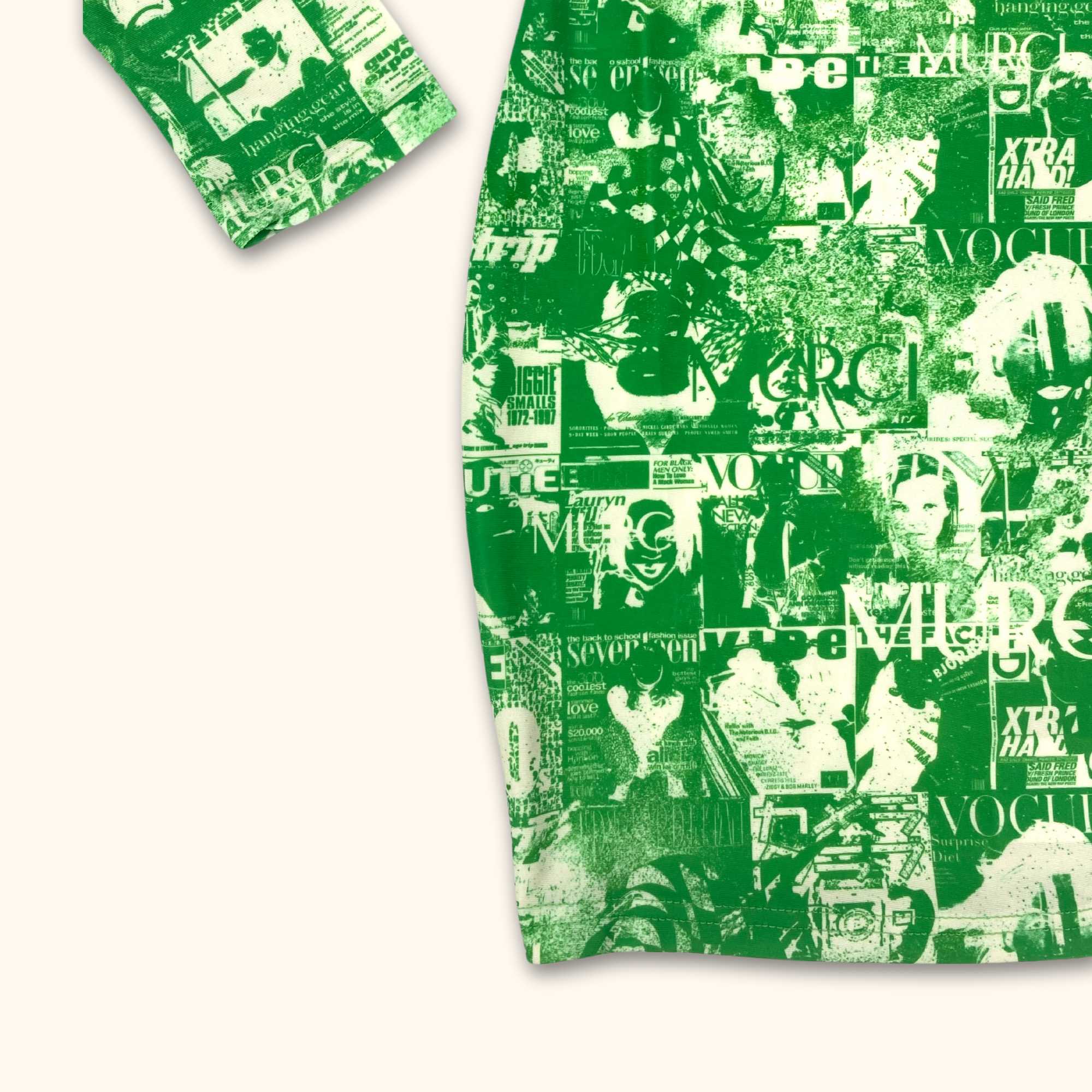 Murci Green Long Sleeve Bodycon Dress - Size 8 -  - Dresses