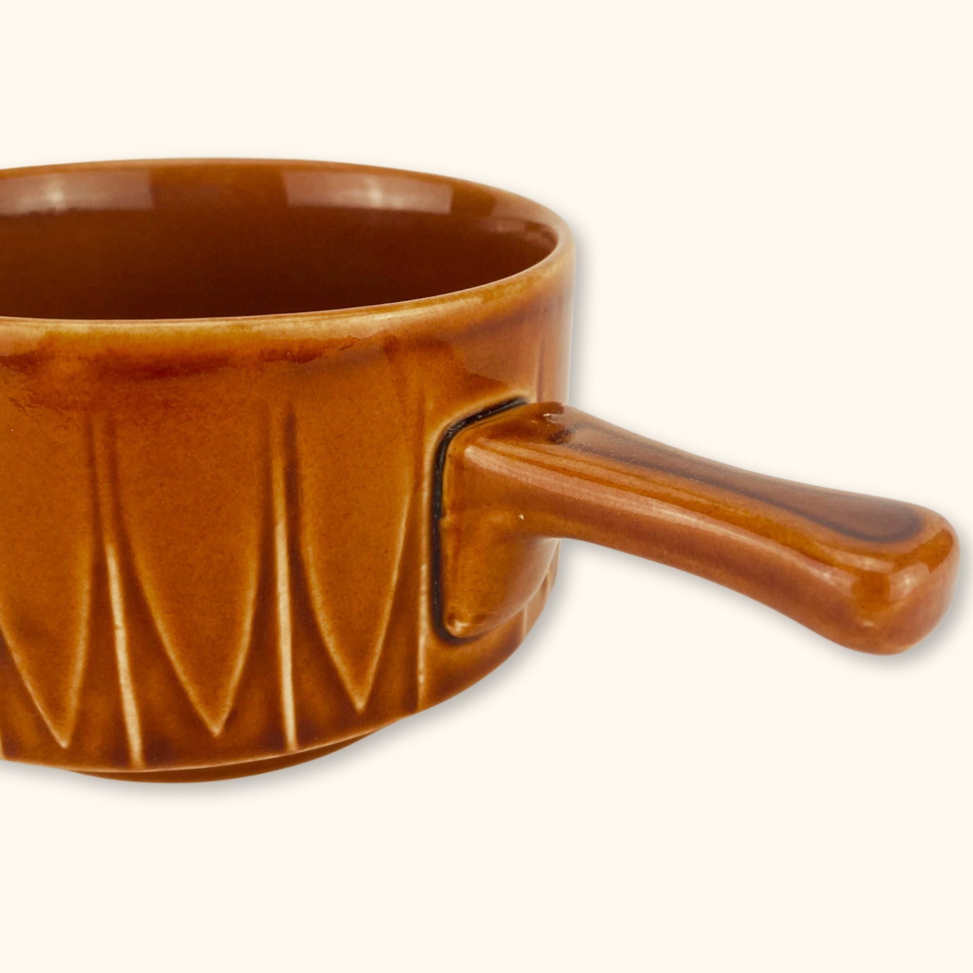 Tams Vintage Soup Bowl with Handle Tams Pottery