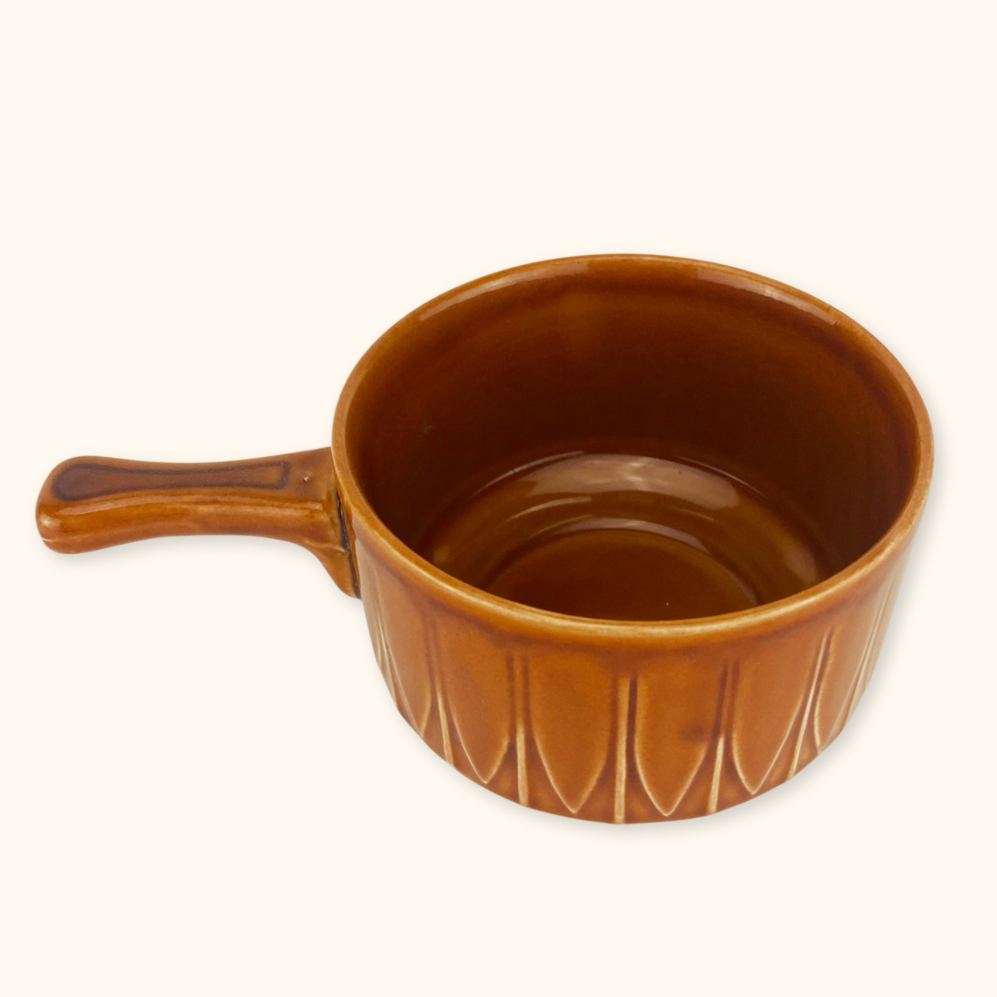 Tams Vintage Soup Bowl with Handle Tams Pottery