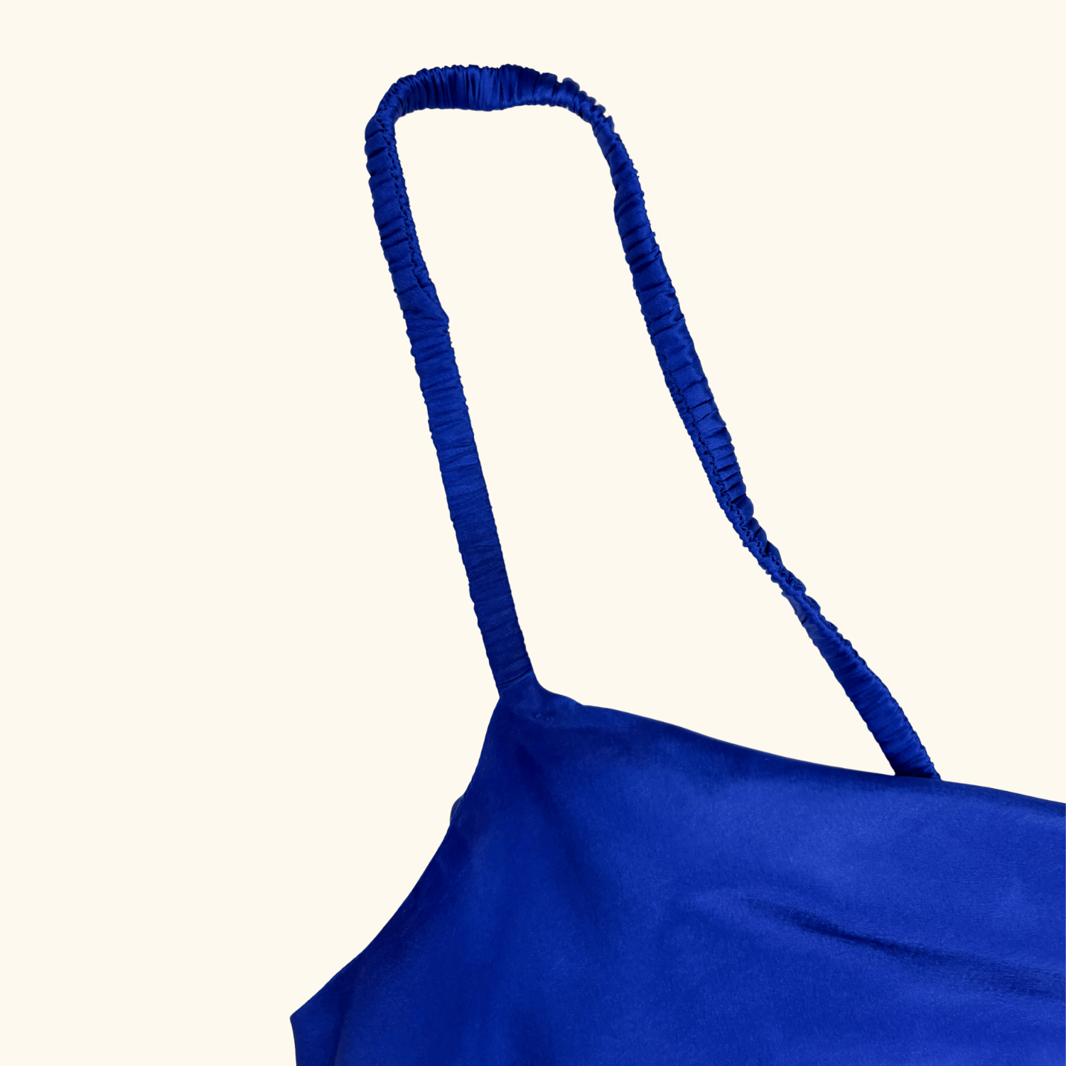 Omnes Royal Blue Satin Cami Top - Size 8