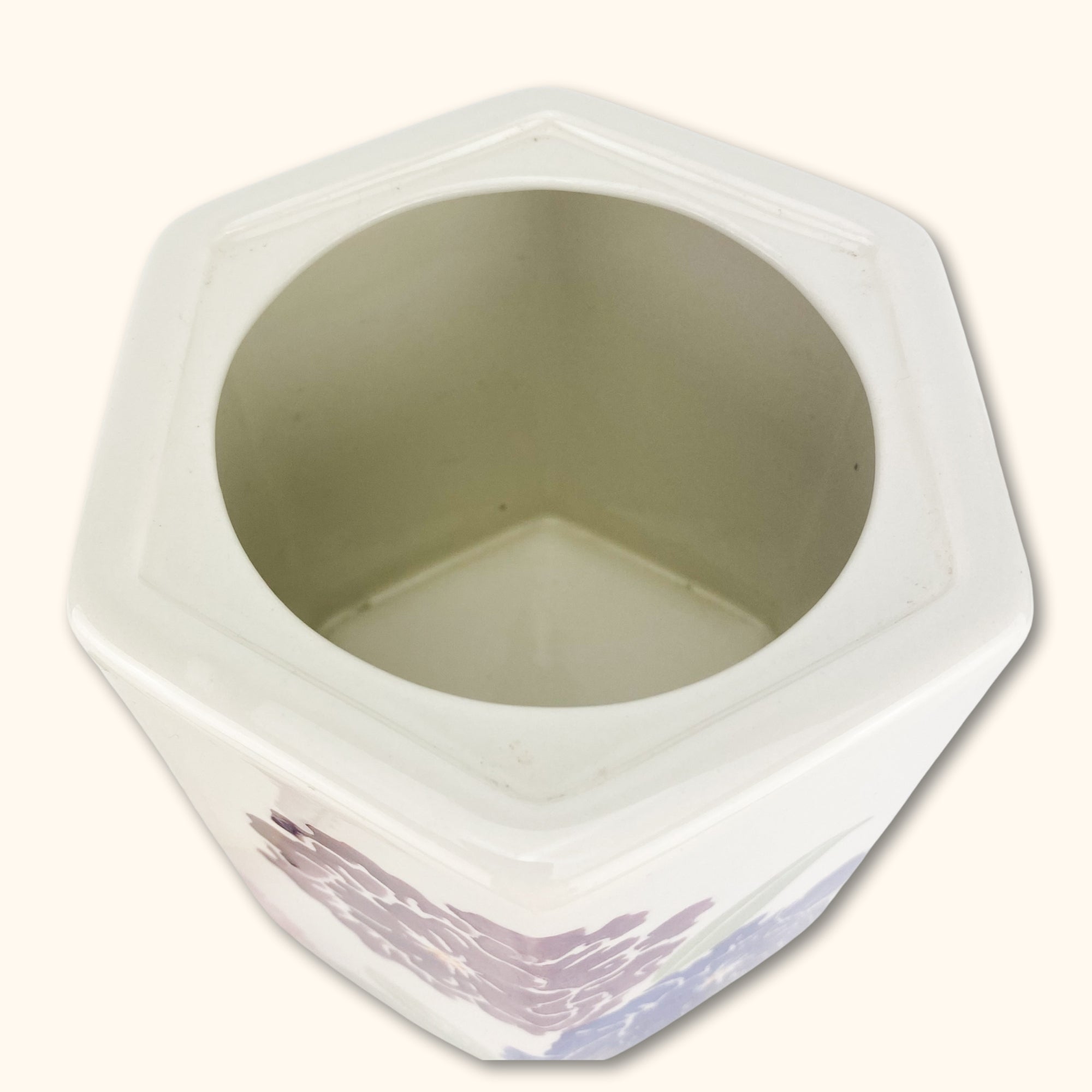 Royal Winton Floral Tea Jar - - Kitchenware
