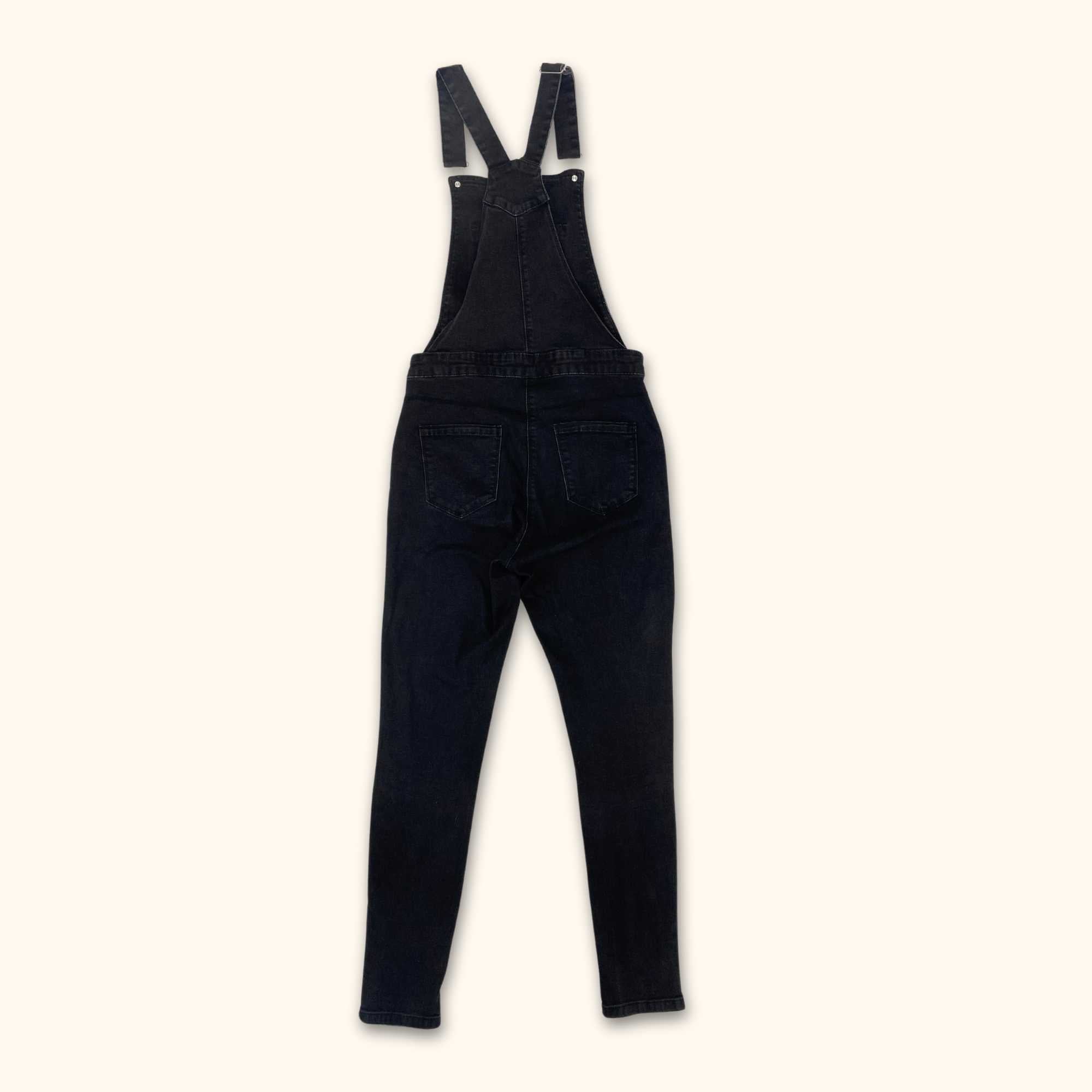 Joe Browns Black Denim Dungarees - Size 10 - - Dungarees