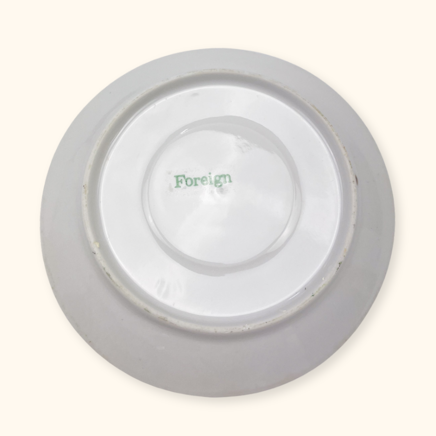 Green and Gold Espresso Cup and Saucer Set - Pair of 2 Sunshine Thrift