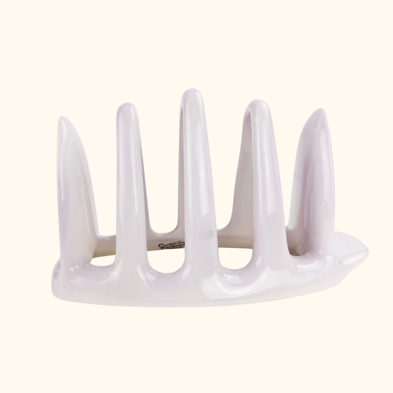 Carlton Ware Morning Glory Lilac Ceramic Toast Rack Carlton Ware