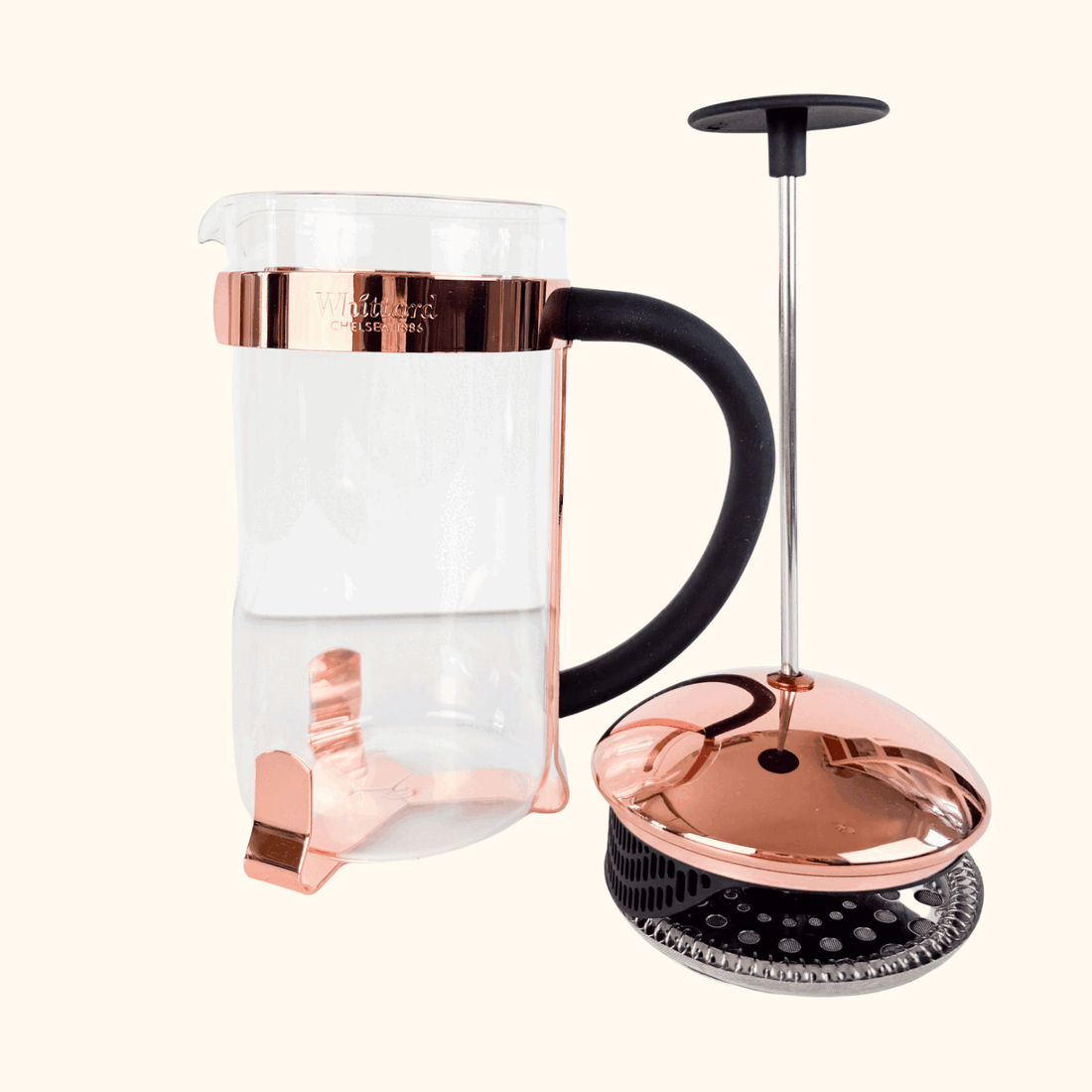 Whittard of Chelsea Copper 8 Cup Cafetiere French Press Whittard of Chelsea