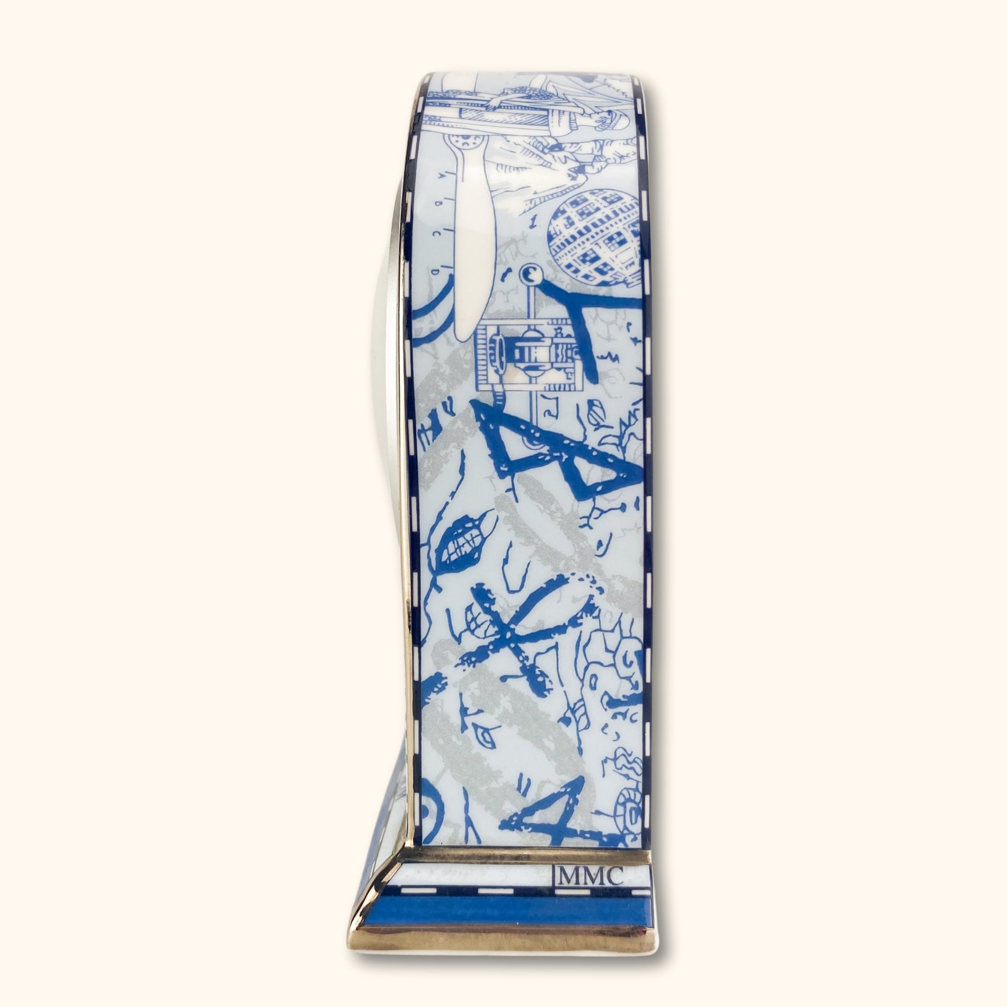 Wedgewood Millenium Bone China Mantel Clock -  - Clocks