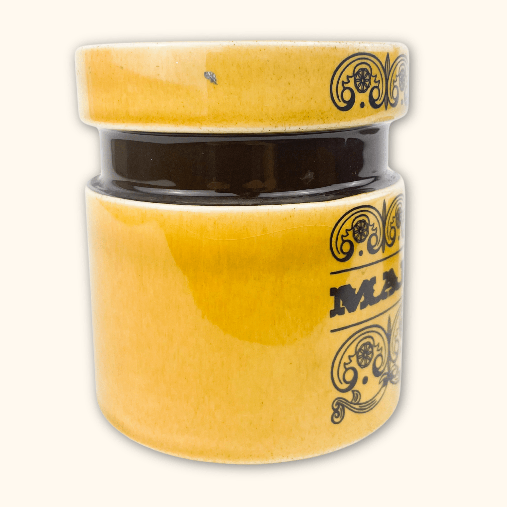 Hornsea C-Scroll Spice Jars Marjoram Hornsea