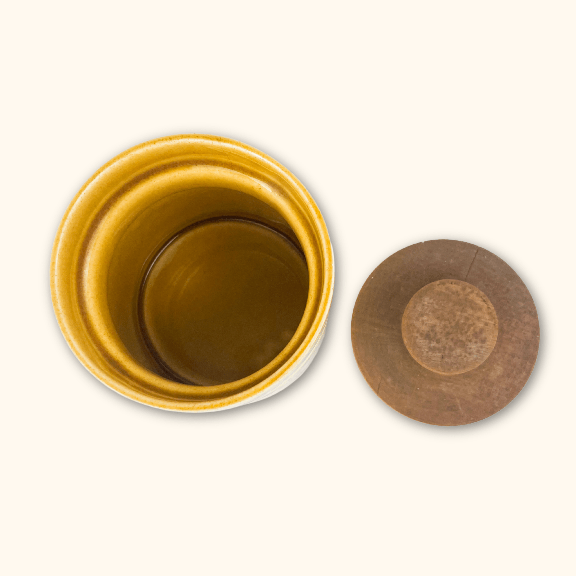 Hornsea C-Scroll Spice Jars Marjoram Hornsea