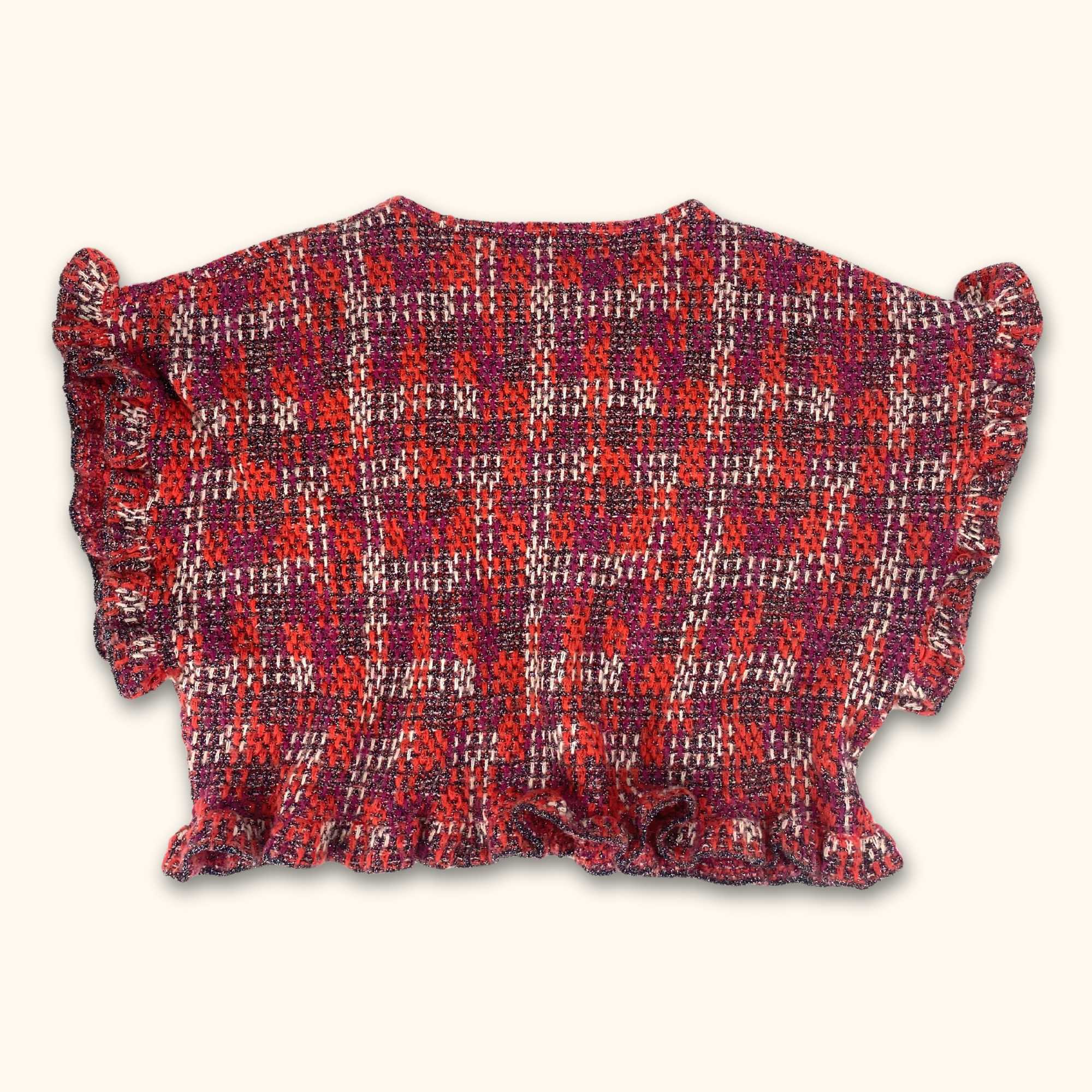 Zara Pink Sparkle Top Co-ord - Size Medium - - Co-ords