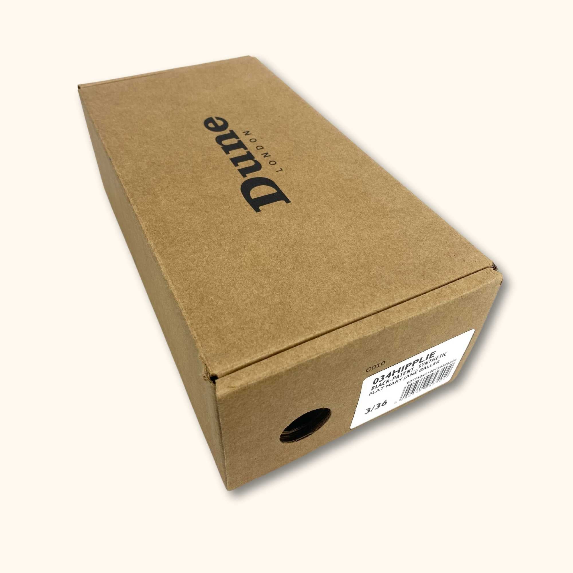 Dune London Flat Black Ballet Shoes - Size 3 - - Flats