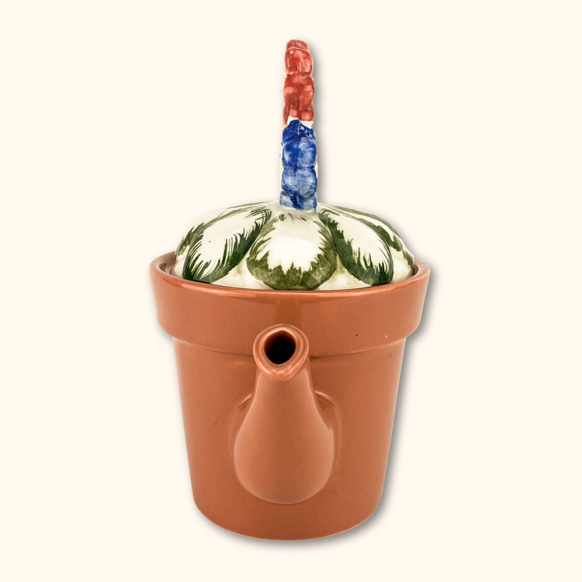 Garden Flower Plant Pot Novelty Teapot - - Kitchenware