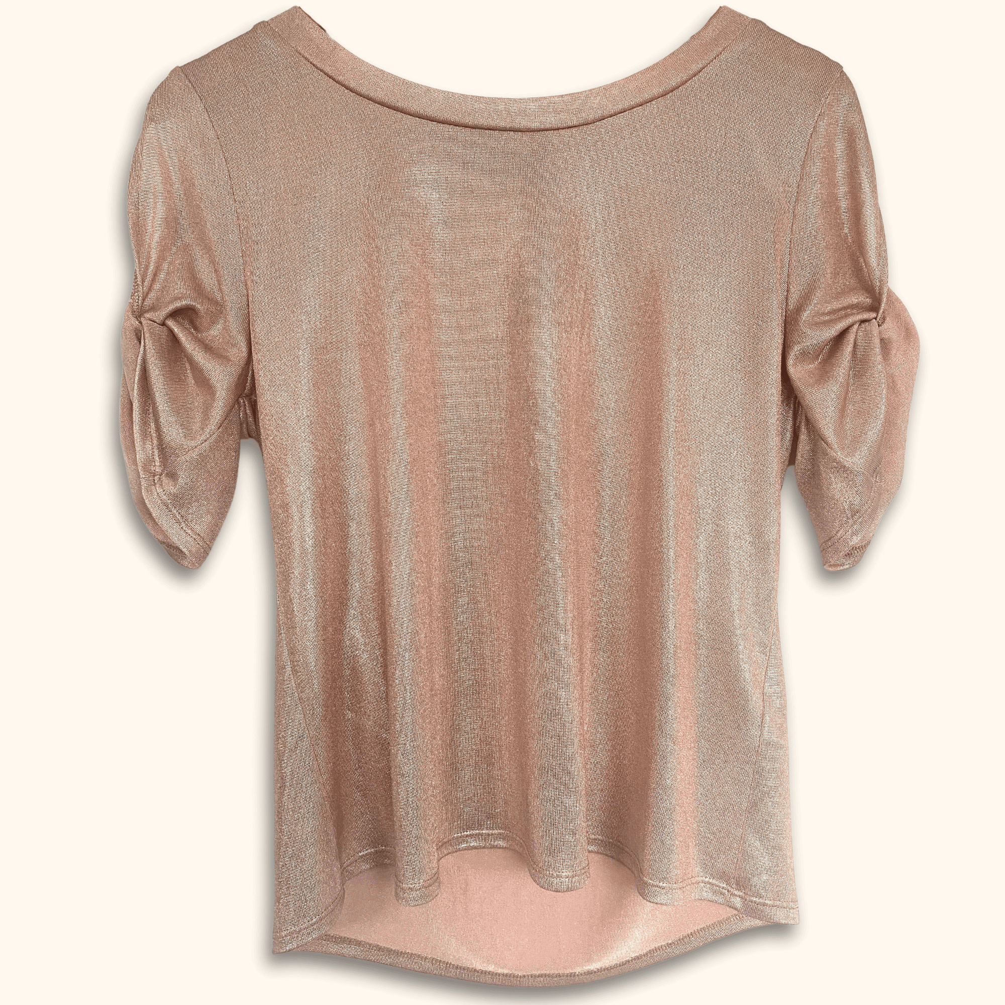 Principles Cold Shoulder Pink Sparkle Top - Size 14 - - Tops & Shirts
