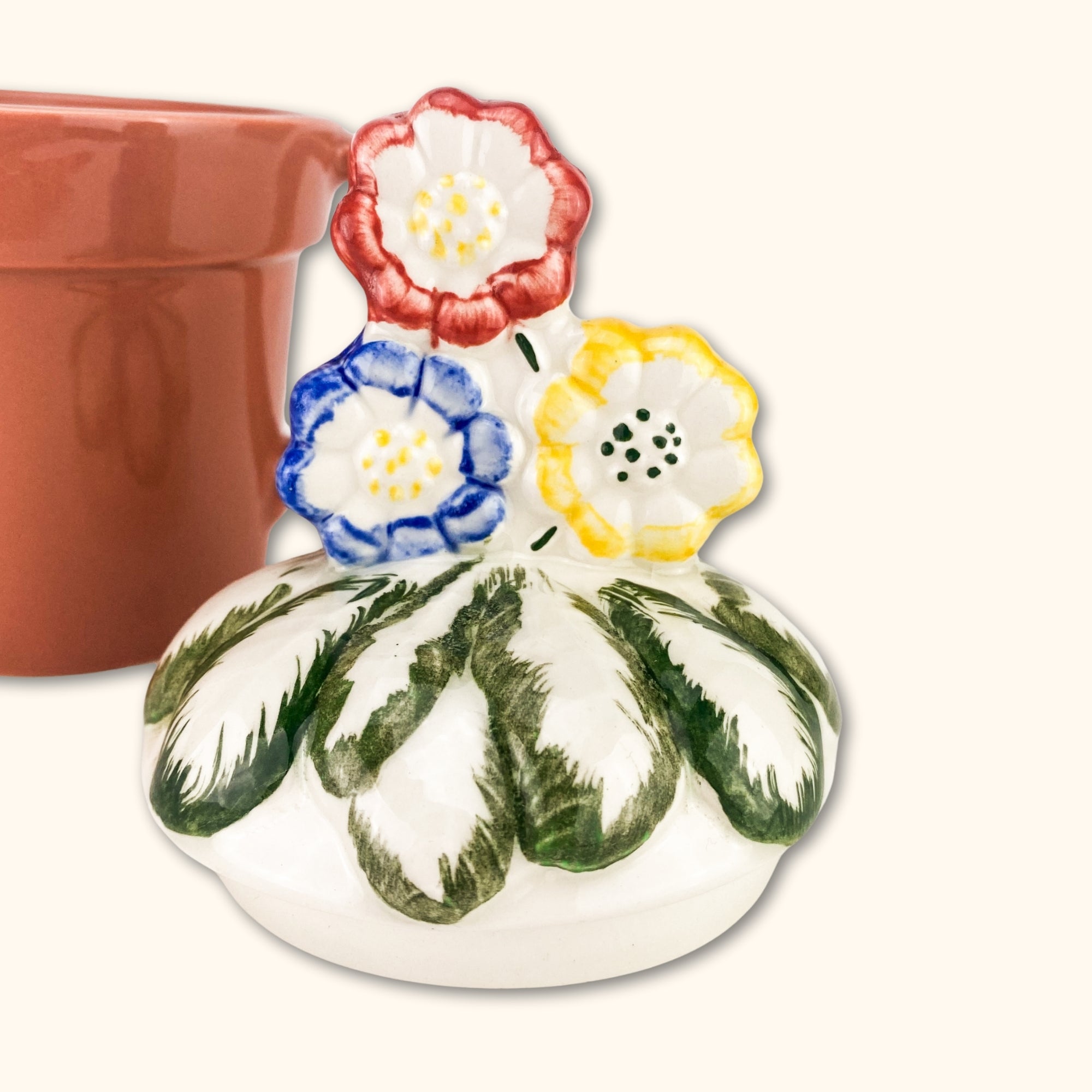 Garden Flower Plant Pot Novelty Teapot - - Kitchenware