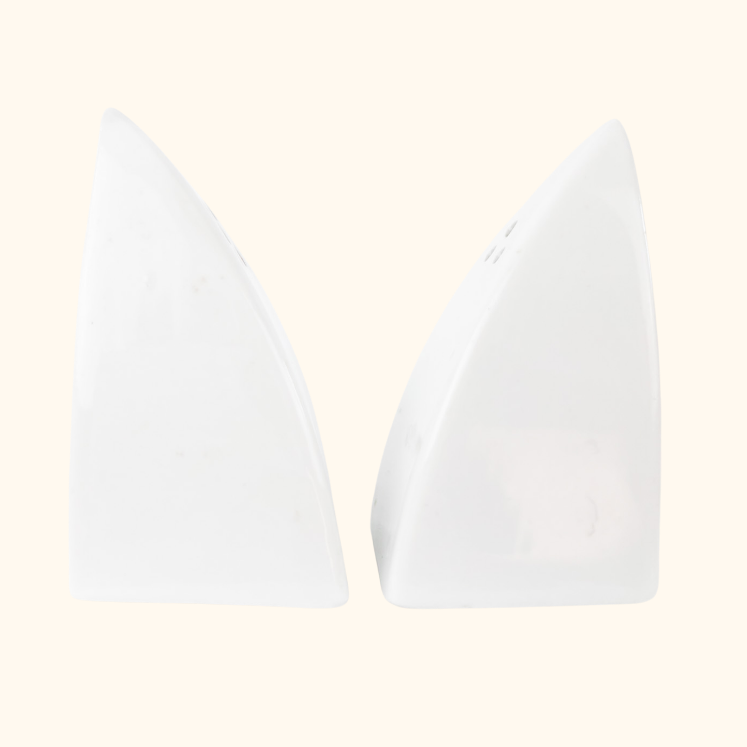 Pink and Blue Cat Salt and Pepper Shaker Set Sunshine Thrift