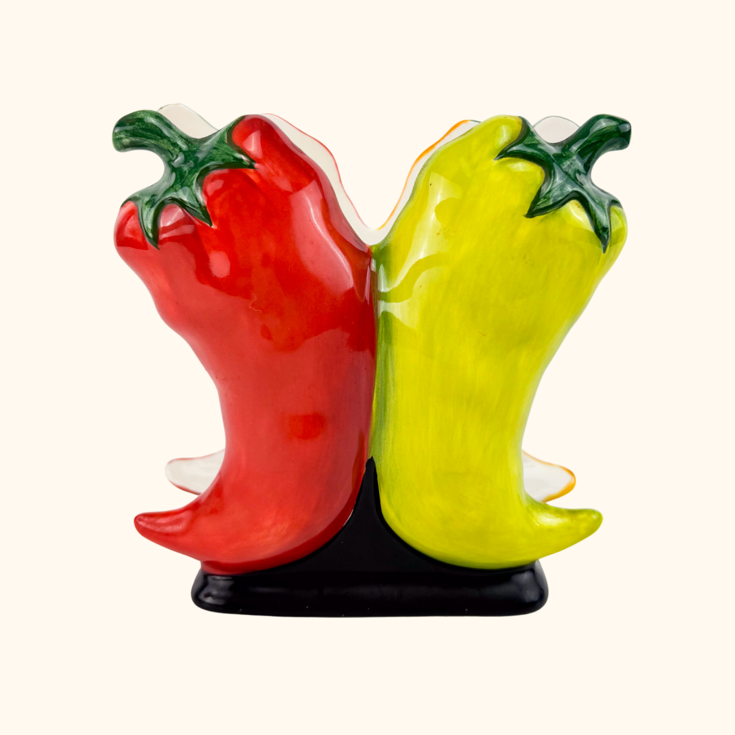 Clay Art Chilli Pepper Novelty Napkin Holder Sunshine Thrift