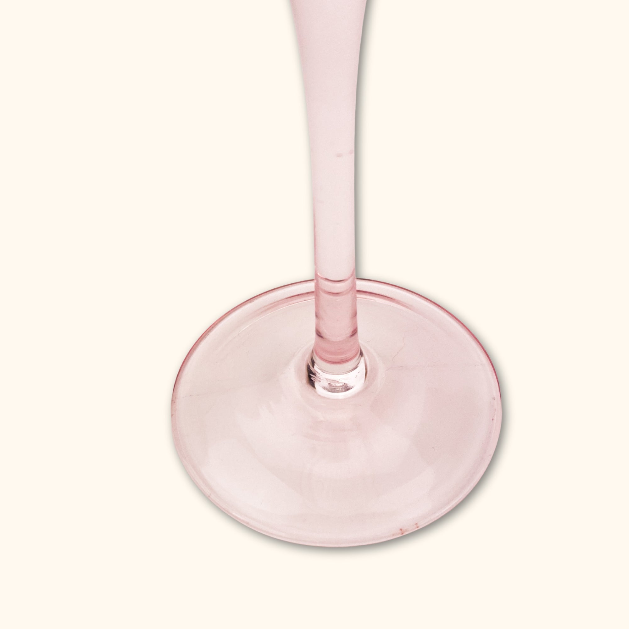 Textured Pink Wine Glasses -  - Kitchenware