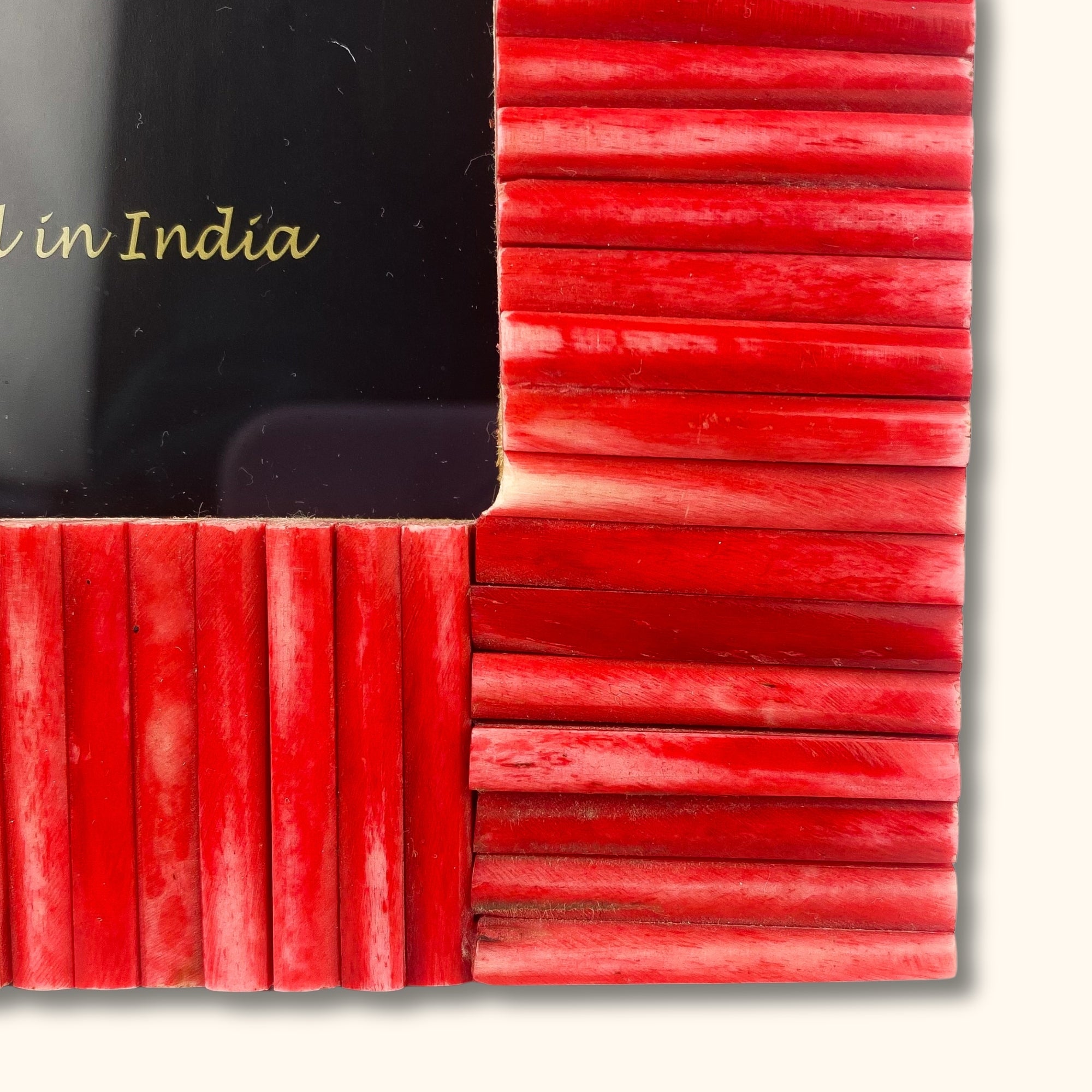Red Hand Crafted Picture Frame 6x4 -  - Frames