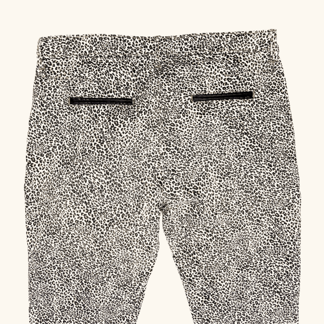 Zara Leopard Print Mid Rise Skinny Jeans - Size 12 Zara