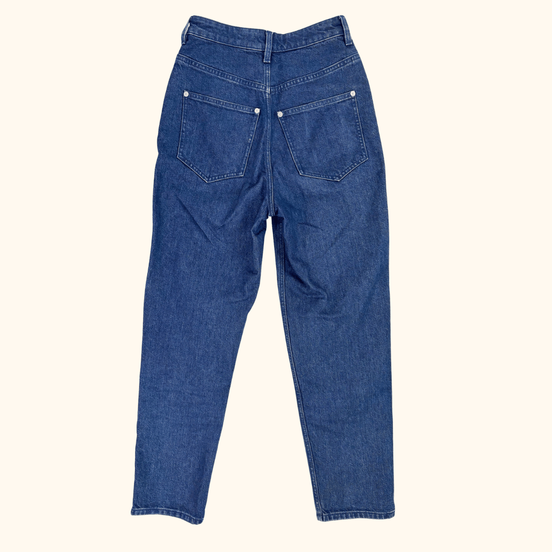 & Other Stories Blue Denim Mom Jeans - Size 24inch & Other Stories