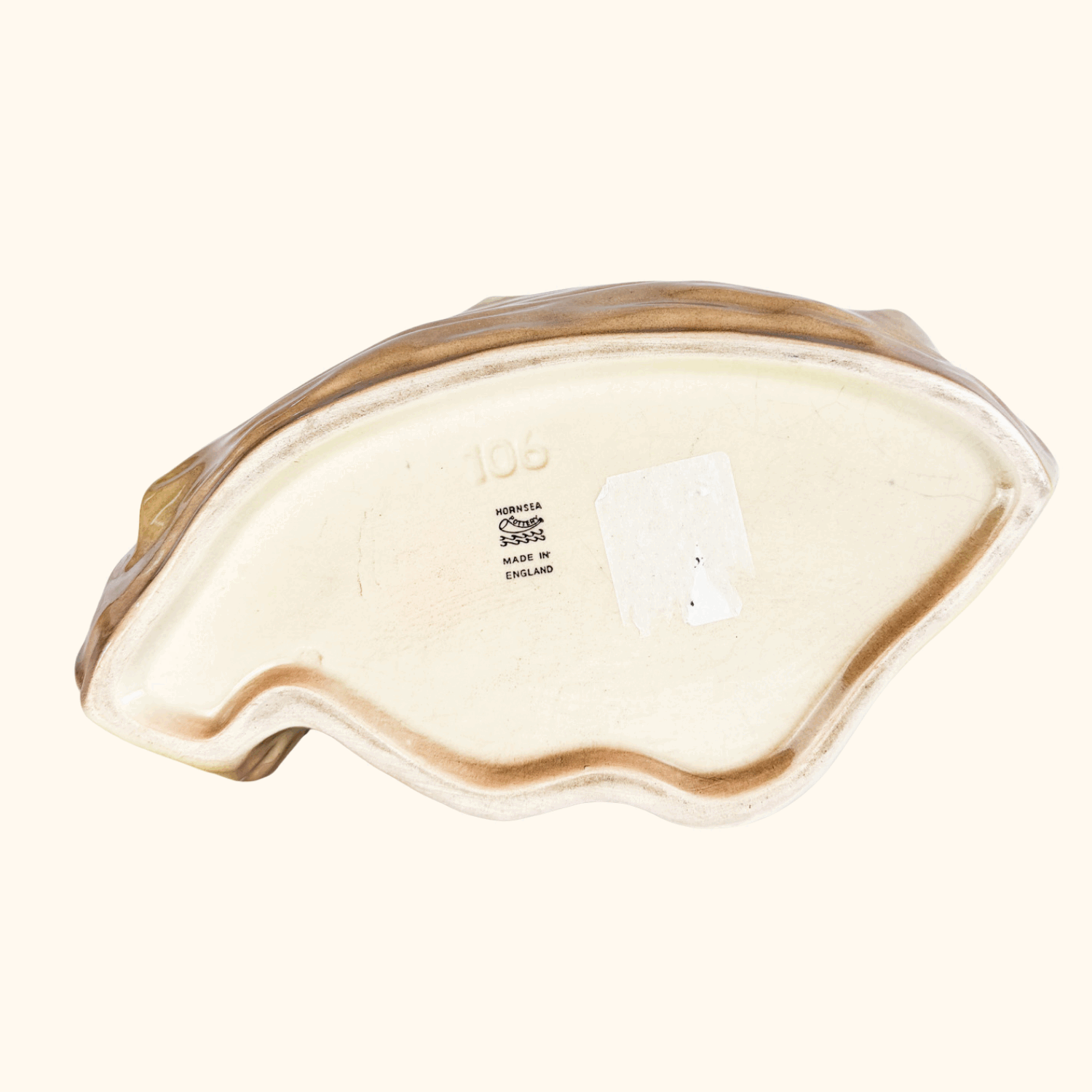 Hornsea Fauna Rabbit & Lamb Log Posy Planter Hornsea