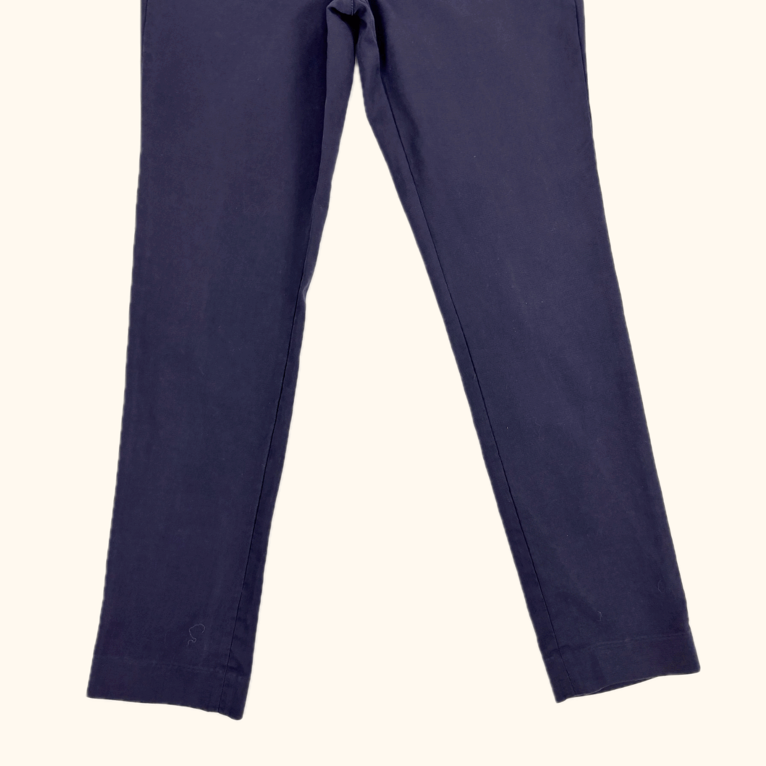 Whistles Navy Blue Slim Tailored Trousers - Size 8 Whistles