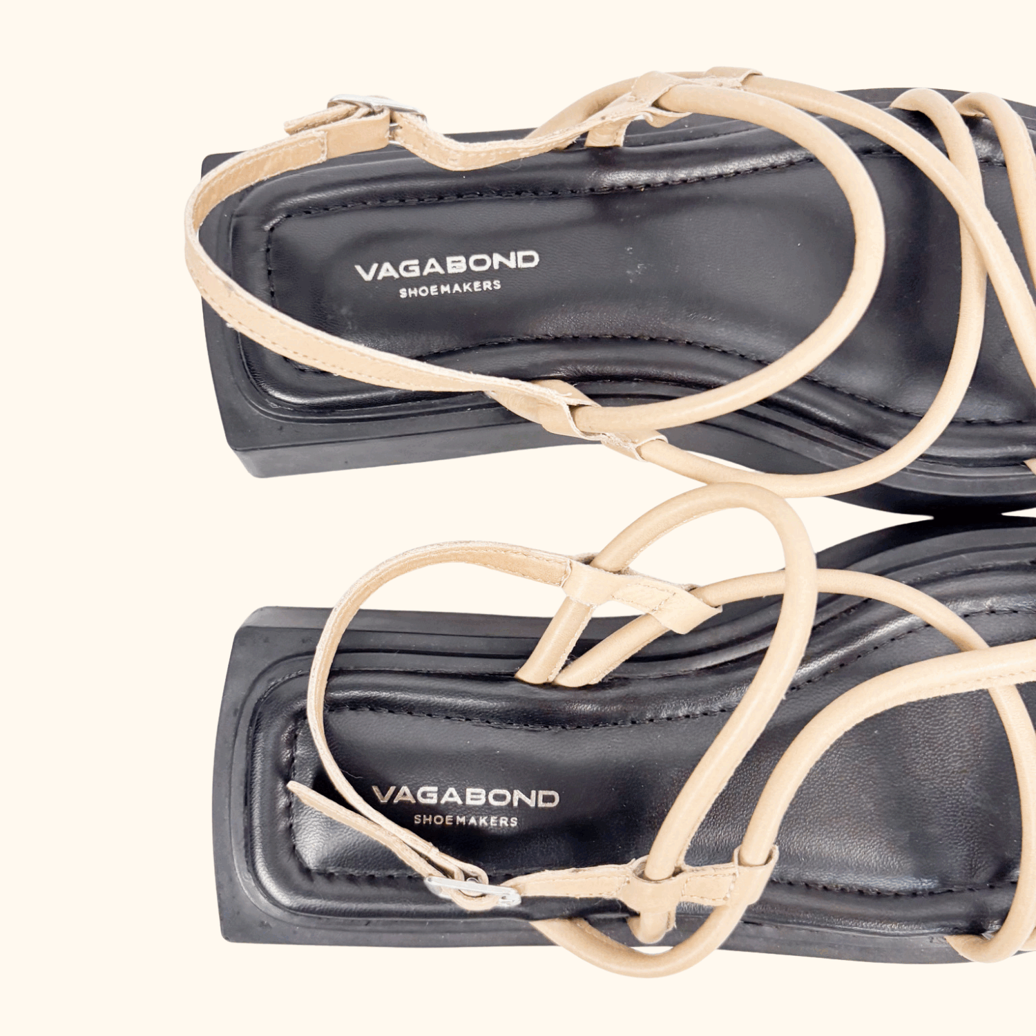 Vagabond Shoemakers Leather Platform Sandals - Size 5 Vagabond