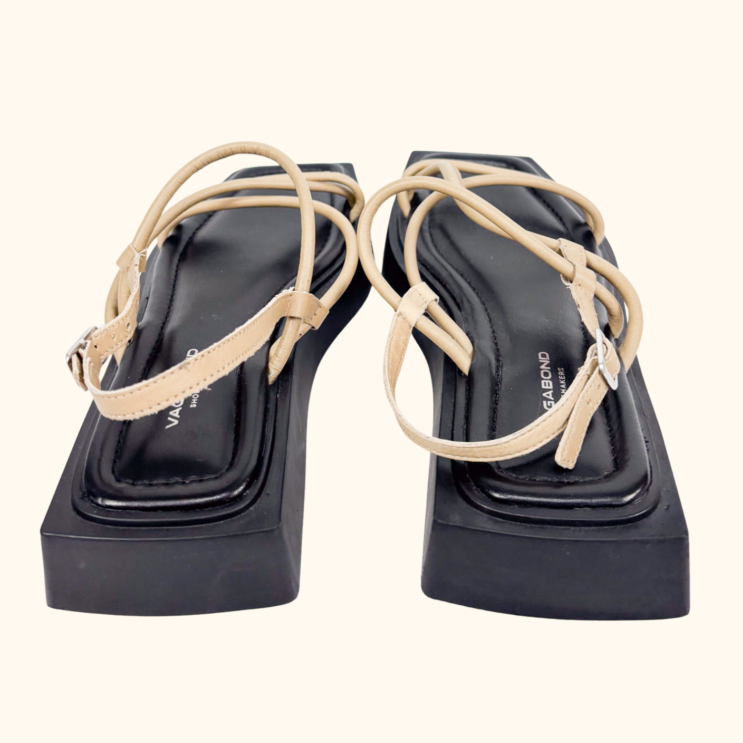 Vagabond Shoemakers Leather Platform Sandals - Size 5 Vagabond