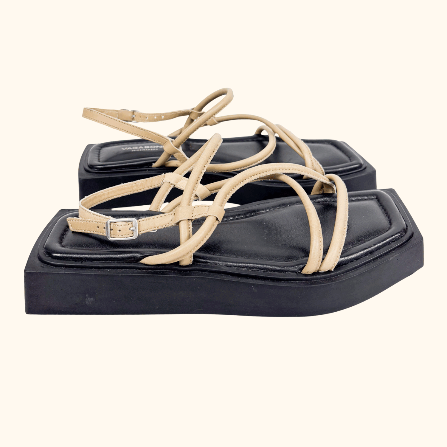 Vagabond Shoemakers Leather Platform Sandals - Size 5 Vagabond