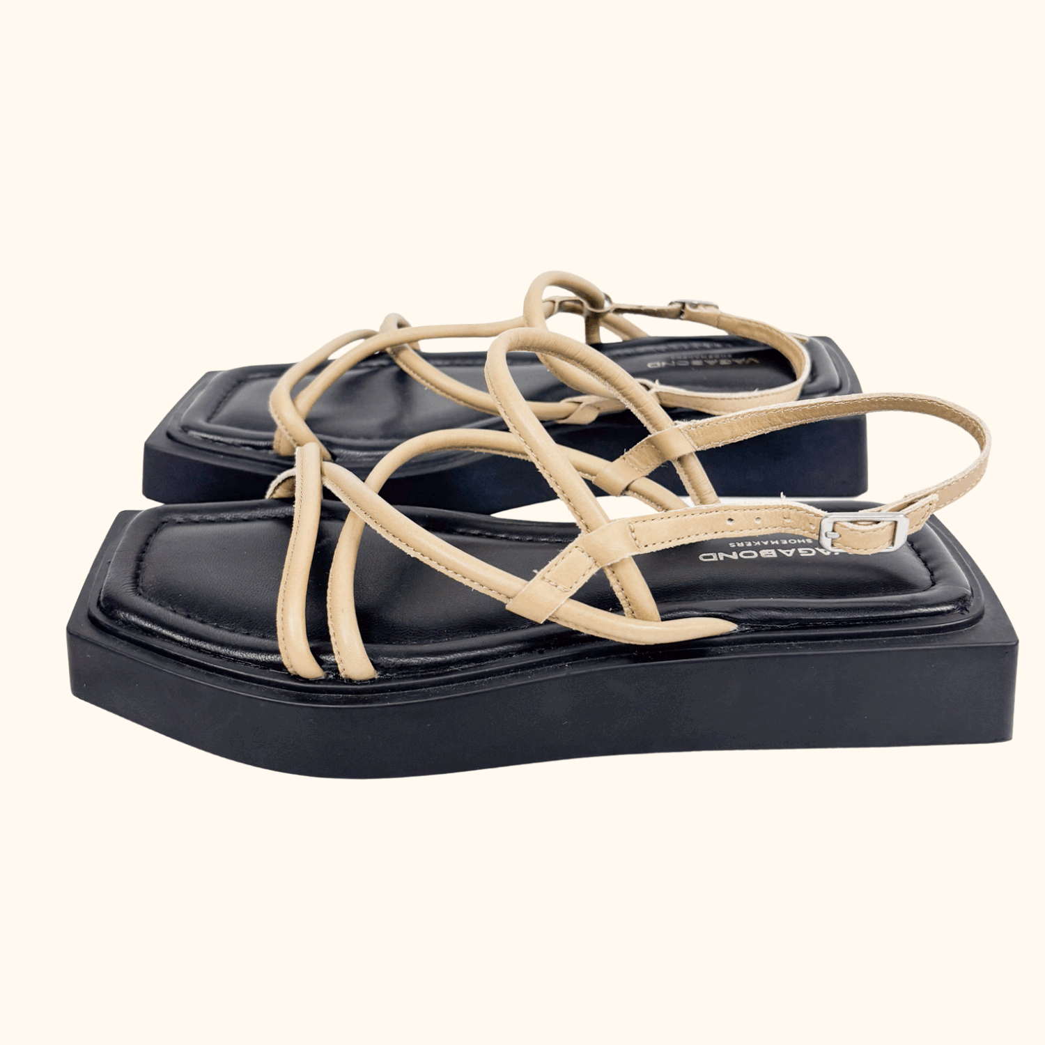 Vagabond Shoemakers Leather Platform Sandals - Size 5 Vagabond