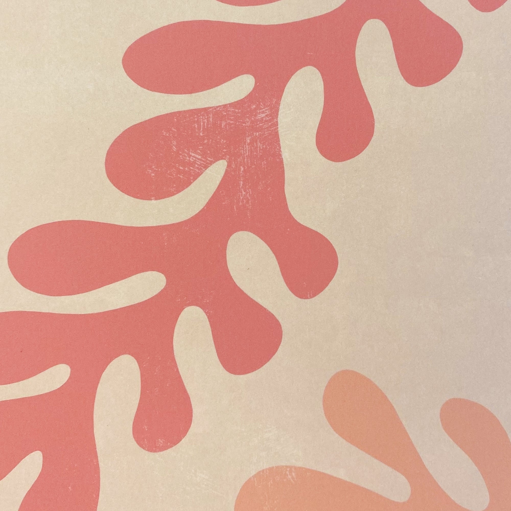 Colourful Abstract Print Wall Art 30cm x 40cm - - Artwork