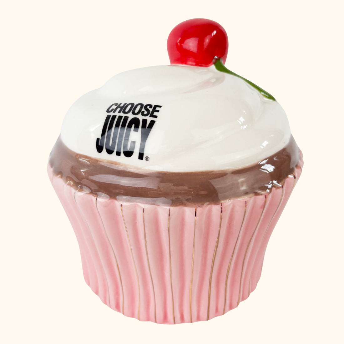 Y2K Juicy Couture Rare Cupcake Money Bank in Box Juicy Couture