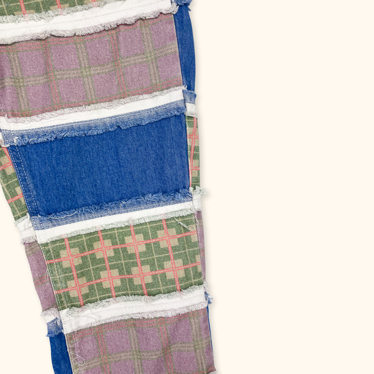 The Ragged Priest Vision Patchwork Jeans - Size Small The Ragged Jeans