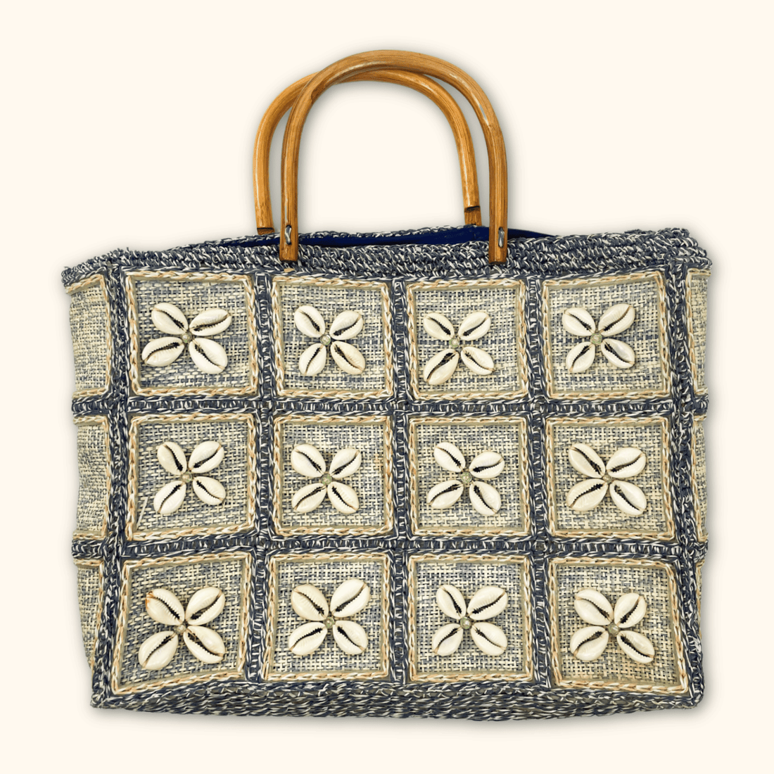 Vintage Janna Hall Shell Beach Bag Sunshine Thrift