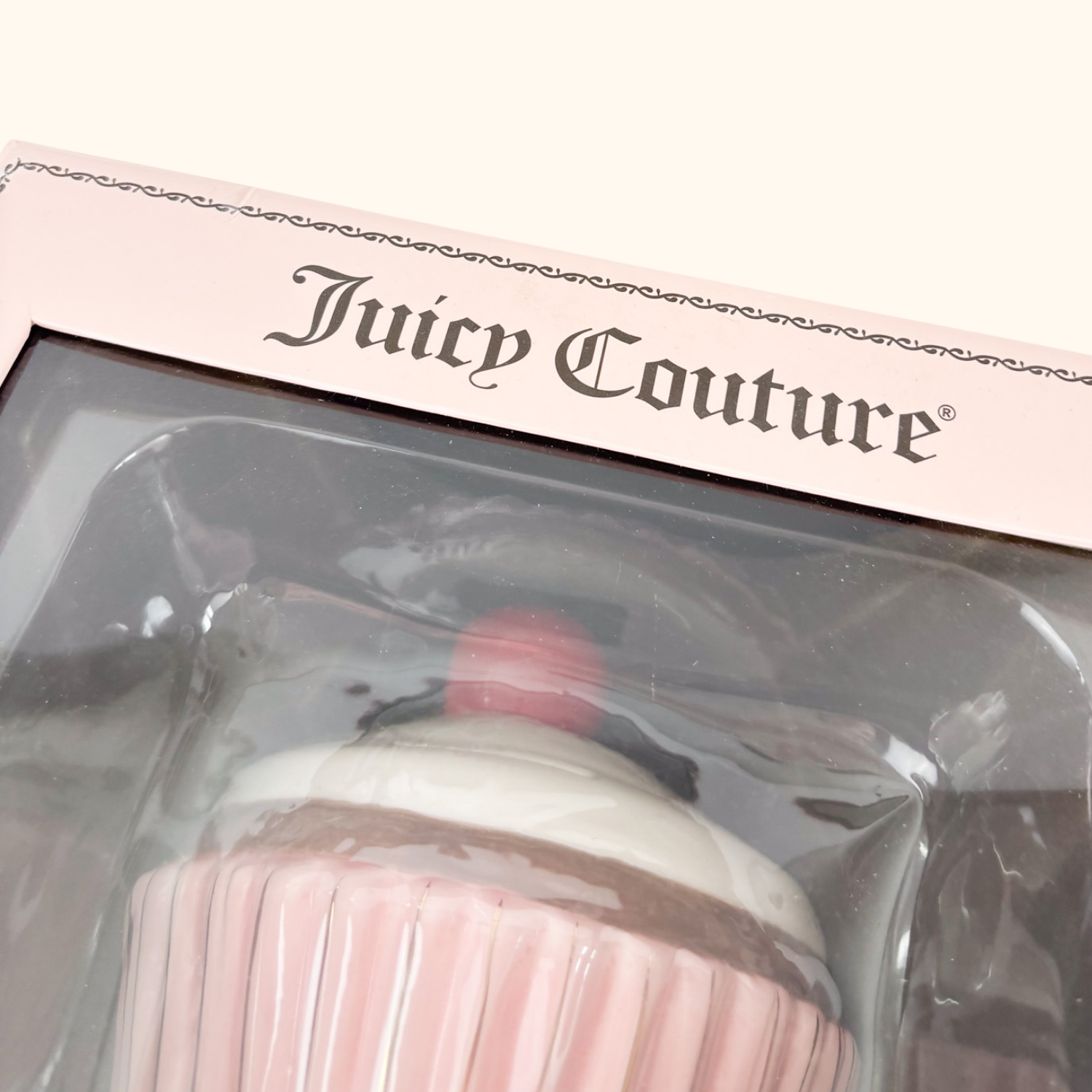 Y2K Juicy Couture Rare Cupcake Money Bank in Box Juicy Couture