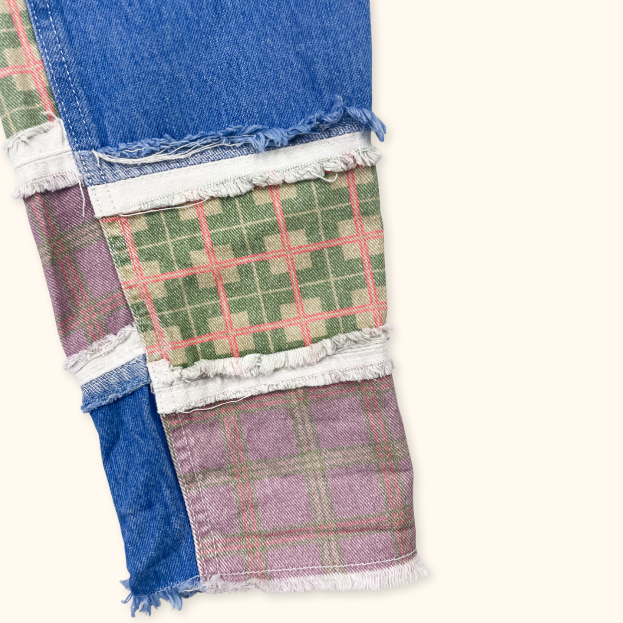 The Ragged Priest Vision Patchwork Jeans - Size Small The Ragged Jeans