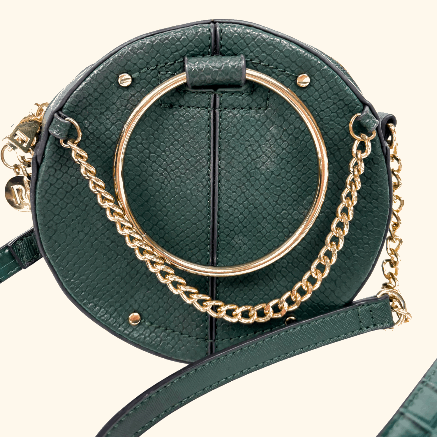 River Island Emerald Green Round Crossbody Bag River Island