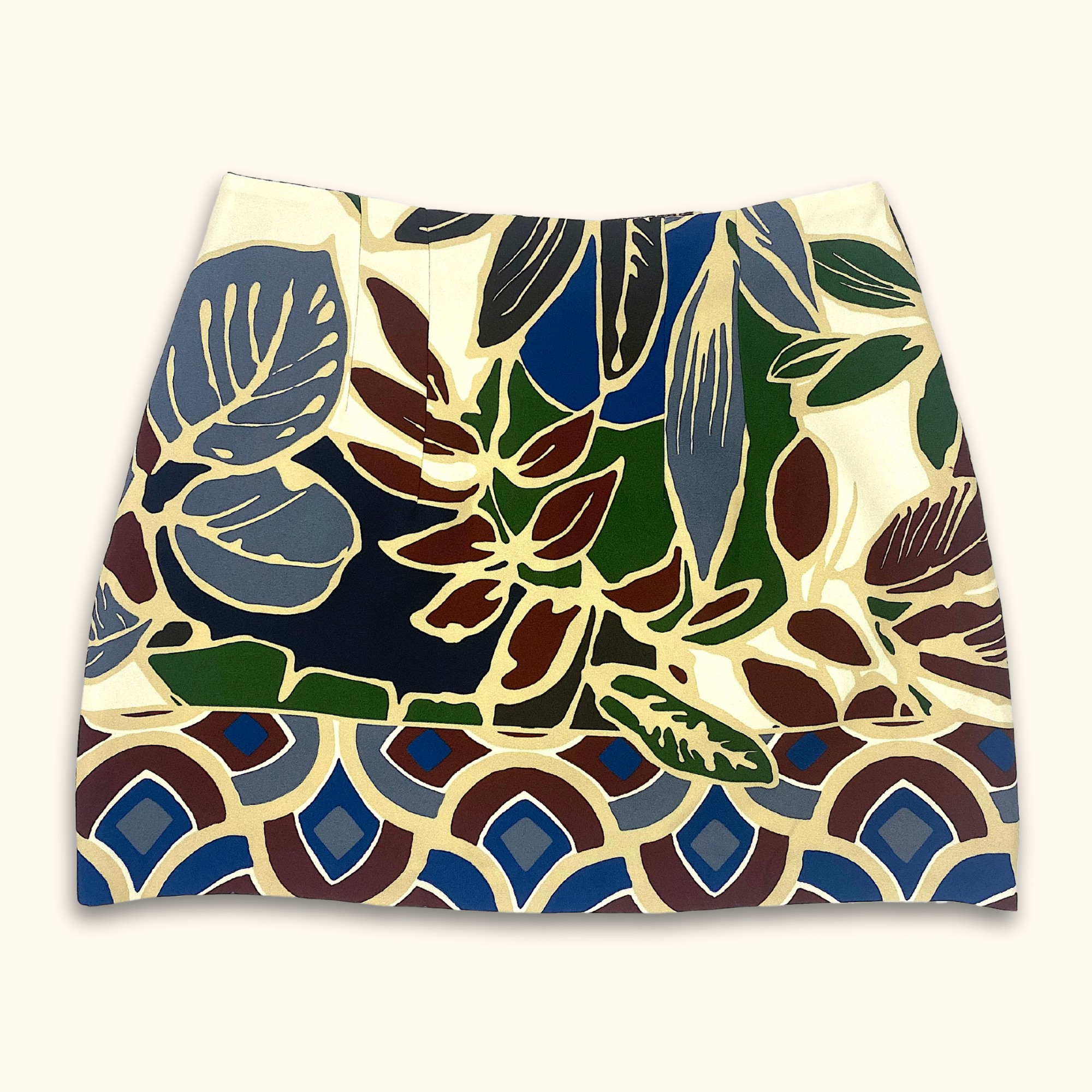 Zara Abstract Print Mini Skirt - Size Medium - - Skirts